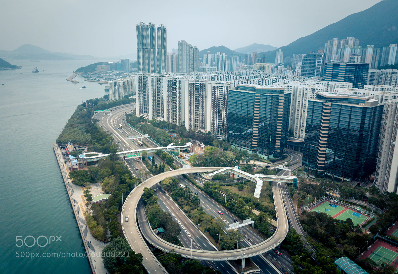 DJI FC220 sample photo. Hong kong photography