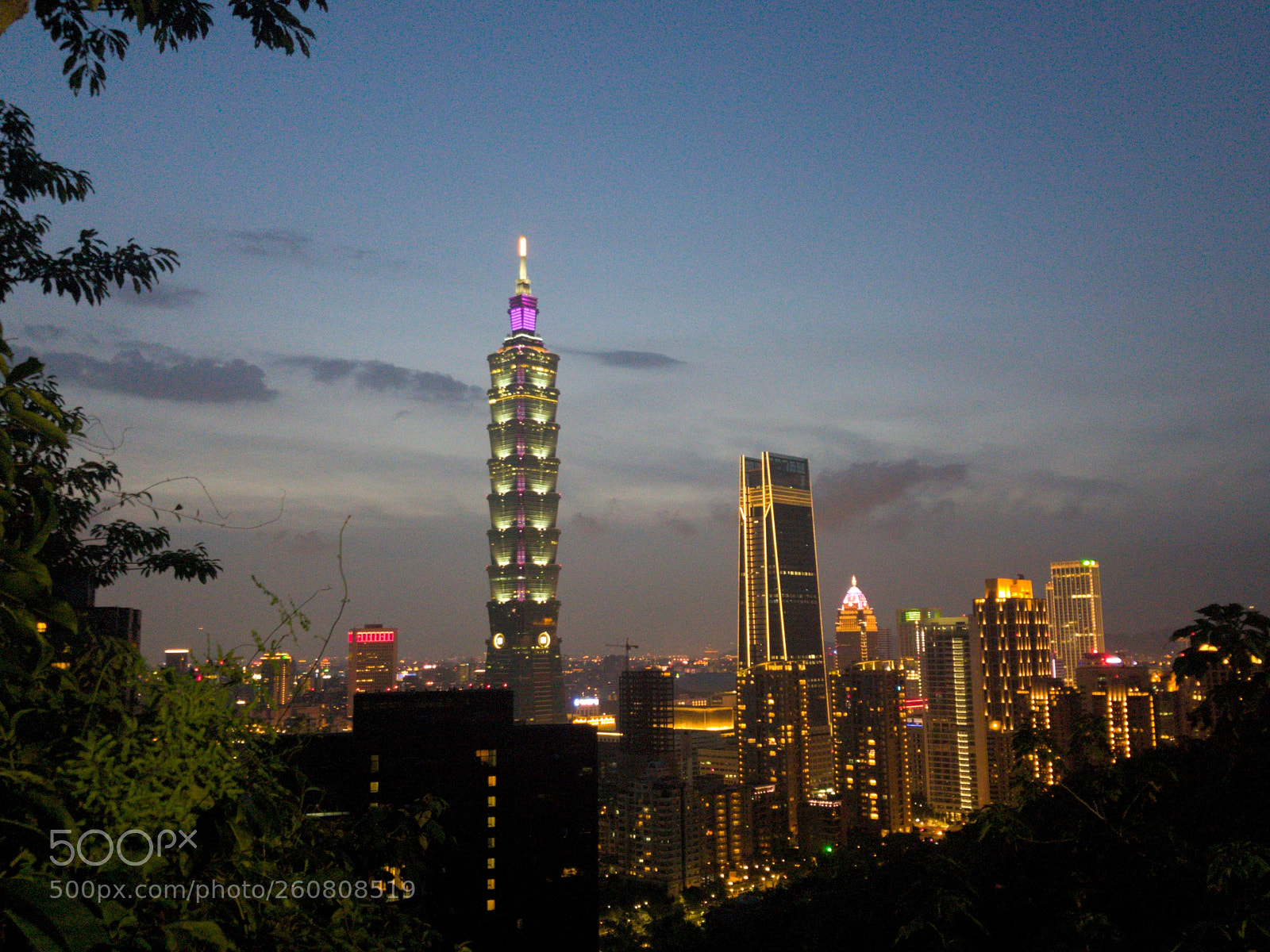 Samsung Galaxy S8 sample photo. Taipei 101 view photography