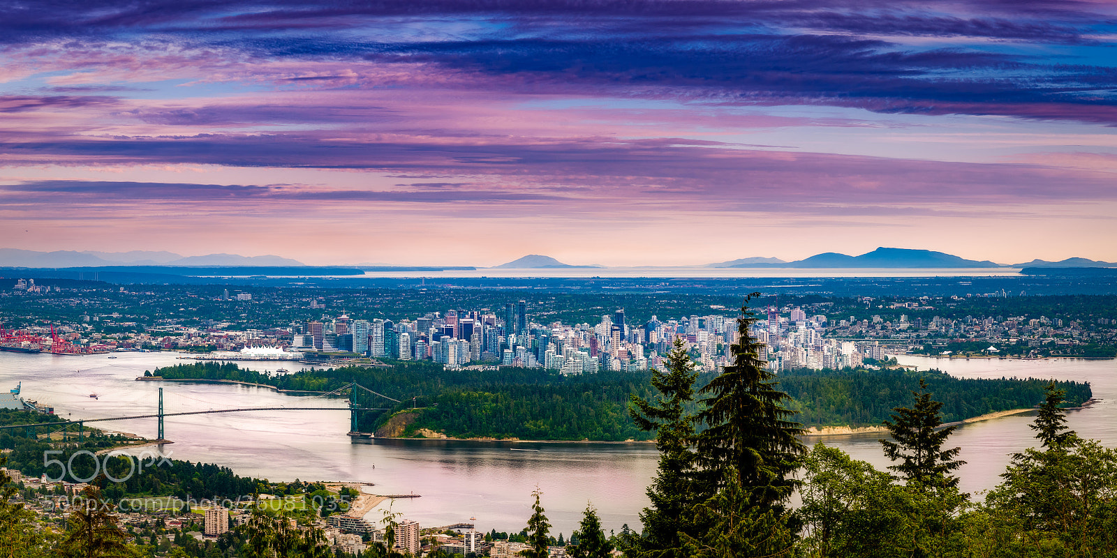 Nikon D300S sample photo. Vancouver panoramic photography