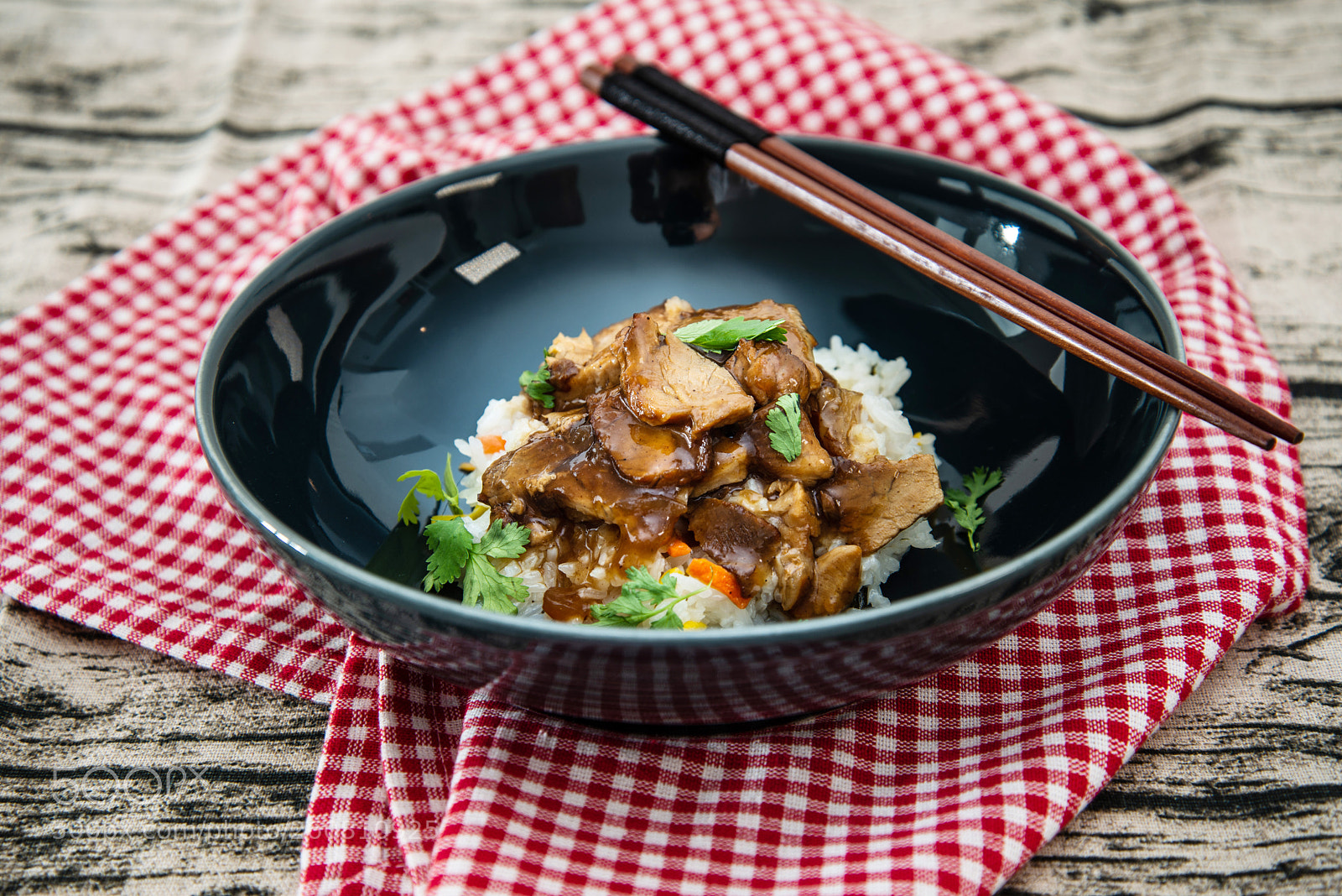 Nikon D800 sample photo. Vietnamese style caramel pork photography