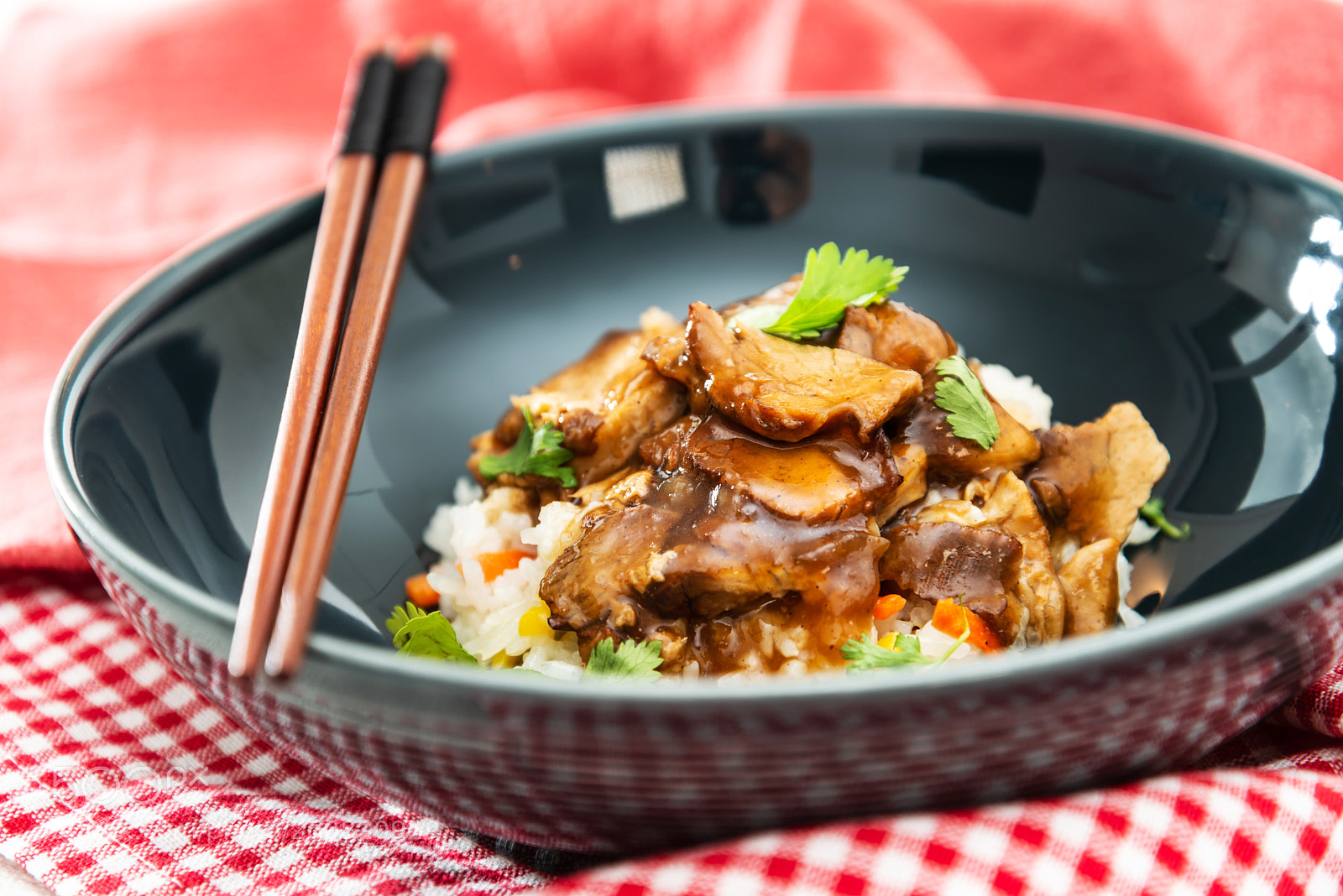 Nikon D800 sample photo. Vietnamese style caramel pork photography