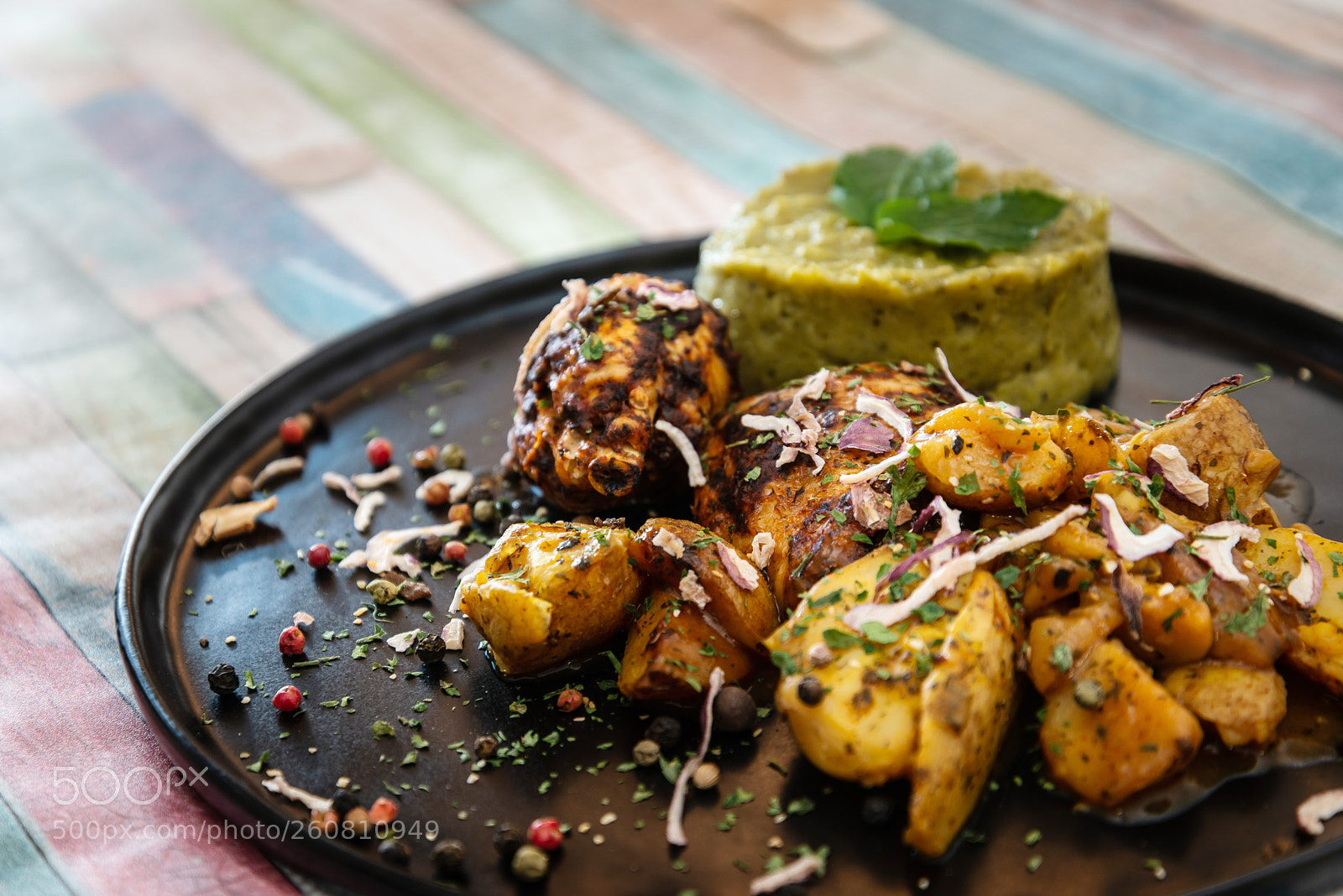 Nikon D800 sample photo. Roasted sleeves chicken with photography