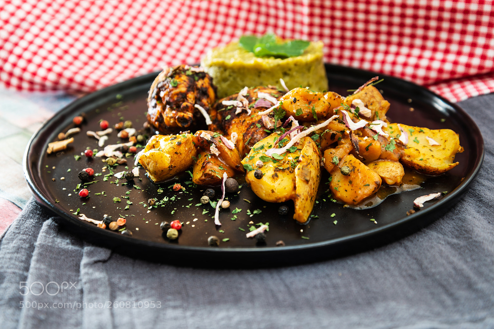 Nikon D800 sample photo. Roasted sleeves chicken with photography