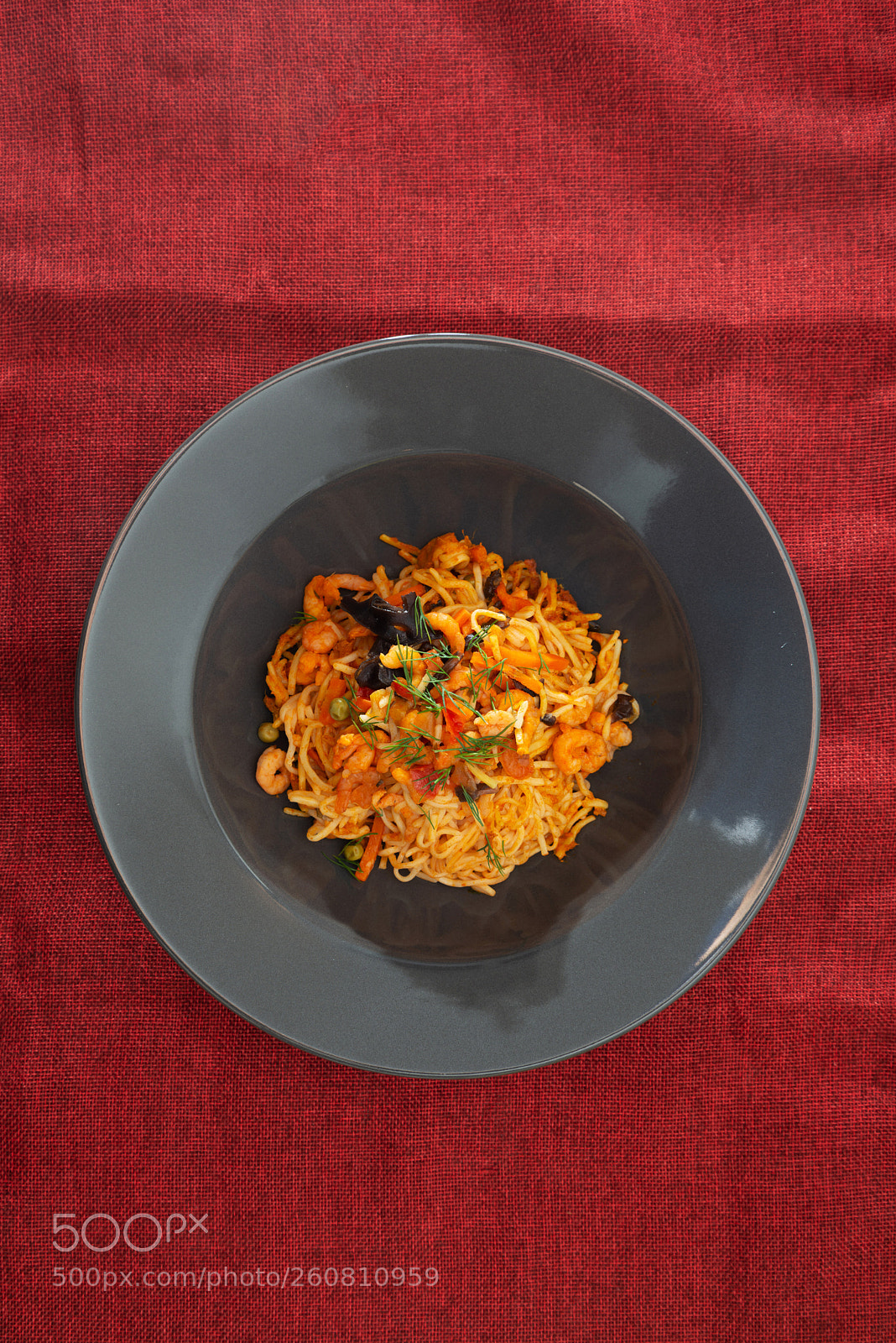 Nikon D800 sample photo. Fried shrimp noodle food photography