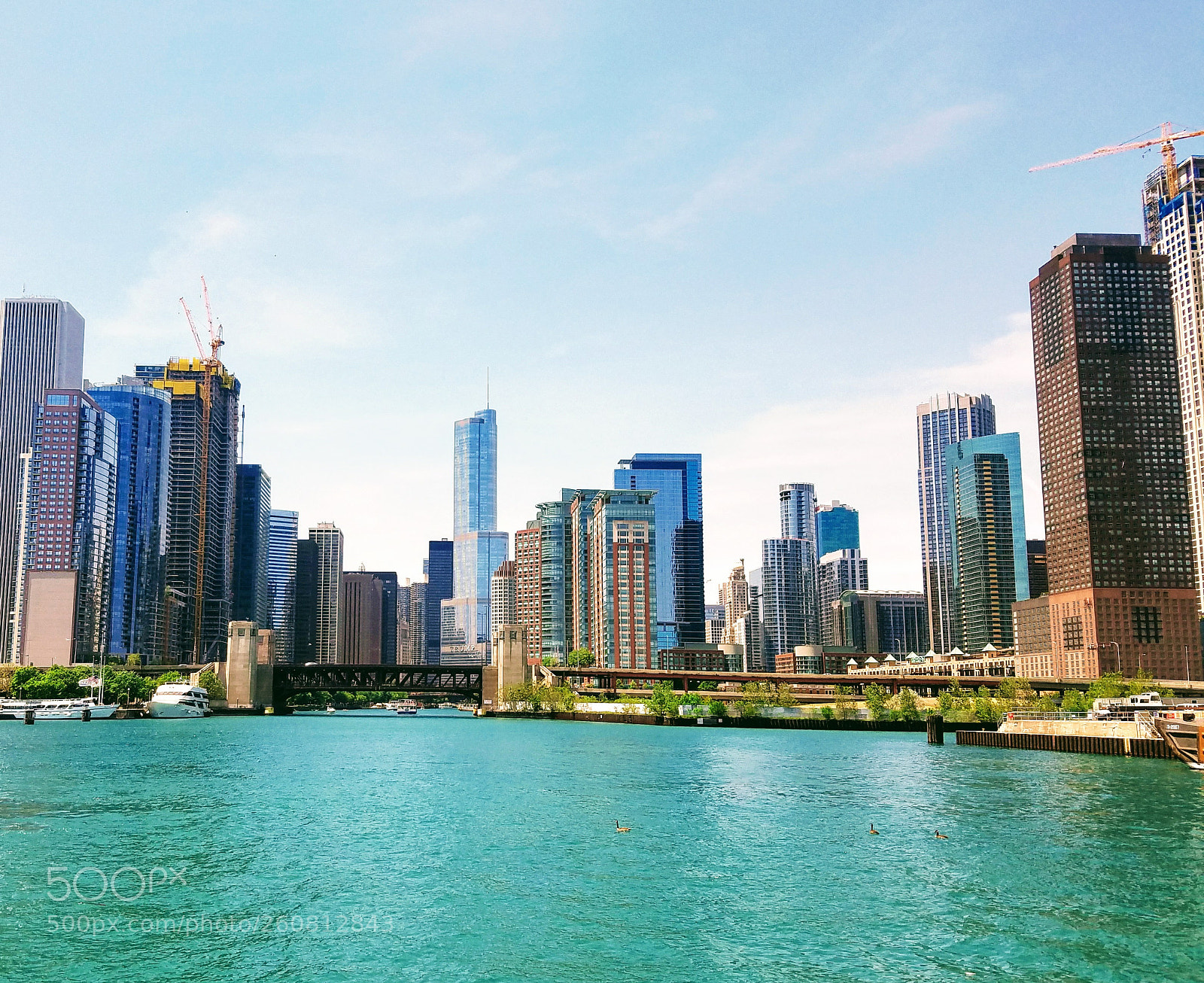 Samsung Galaxy S7 sample photo. Chicago by river photography