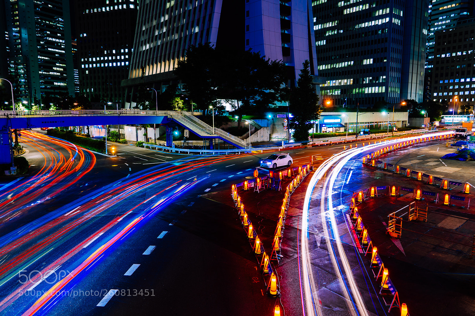 Sony a7 II sample photo. Blue streak photography