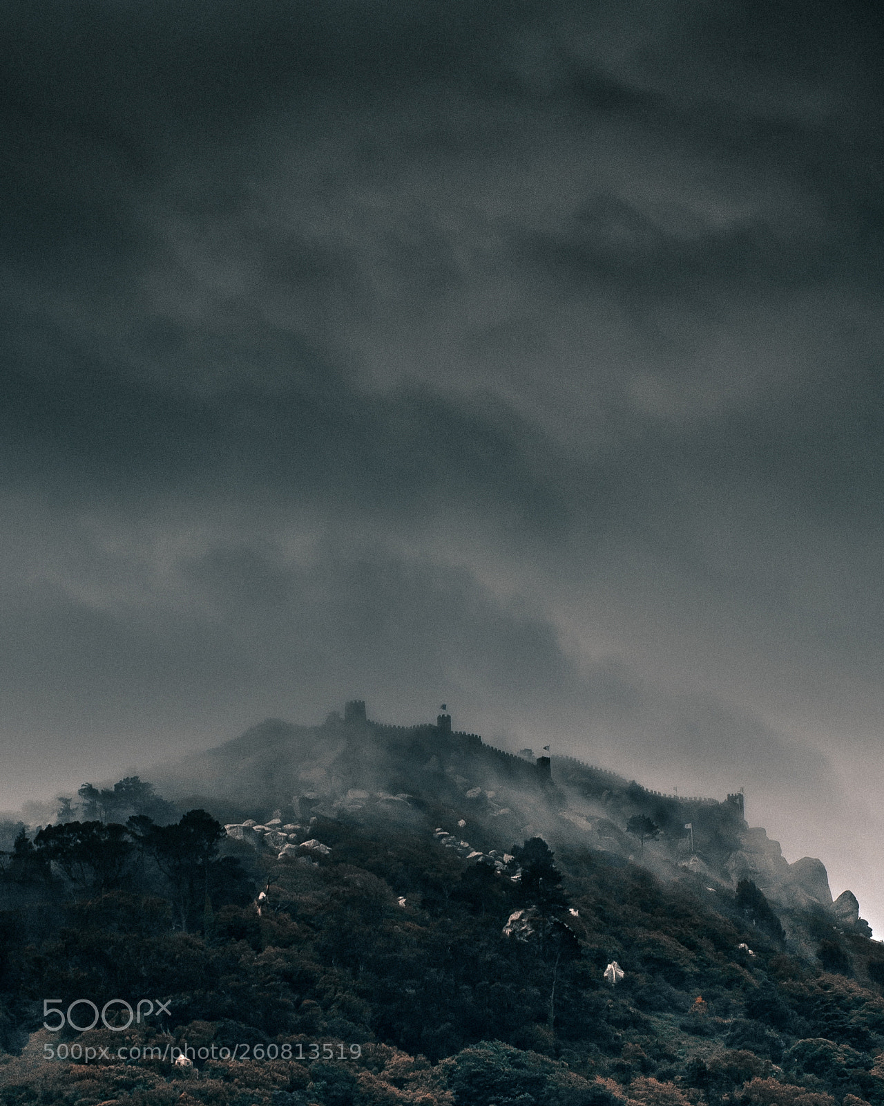 Nikon D3300 sample photo. Sintra moors castle photography
