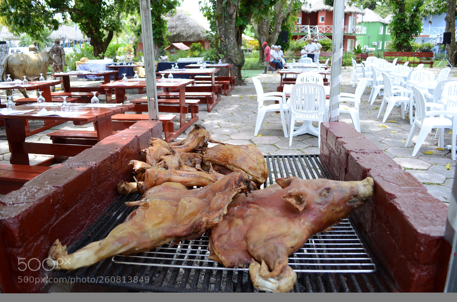 Nikon D7000 sample photo. Open-air restaurant in villa photography