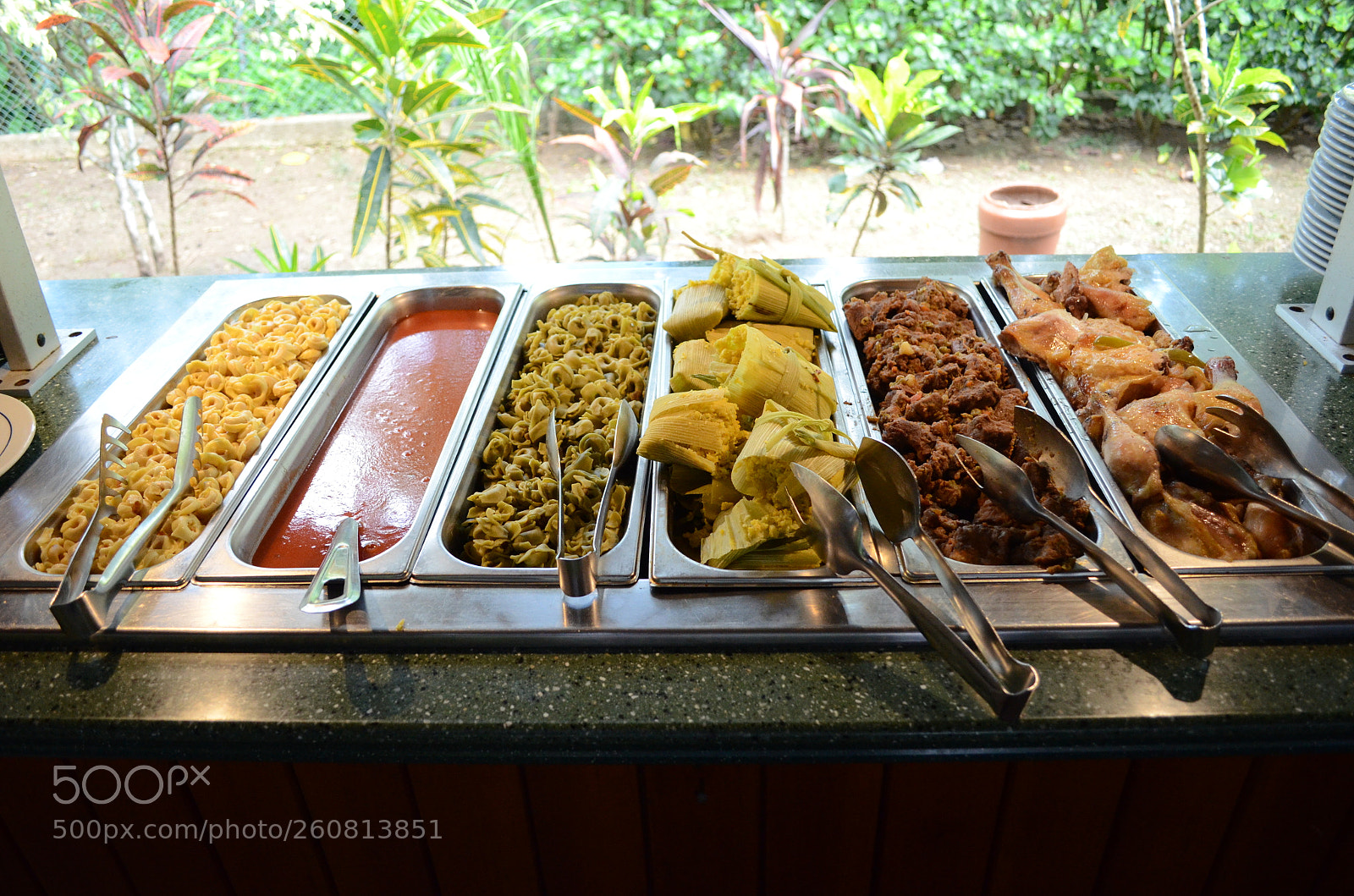 Nikon D7000 sample photo. Open-air restaurant in villa photography