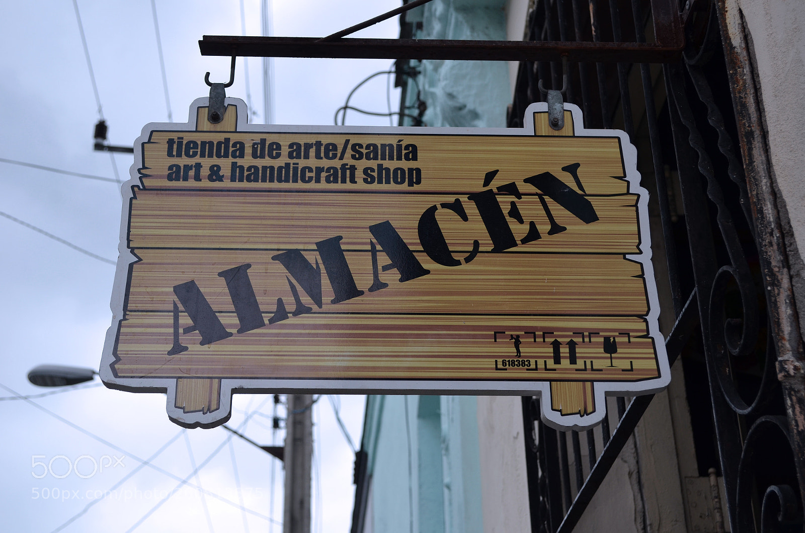 Nikon D7000 sample photo. Sign of the 'almacen' photography