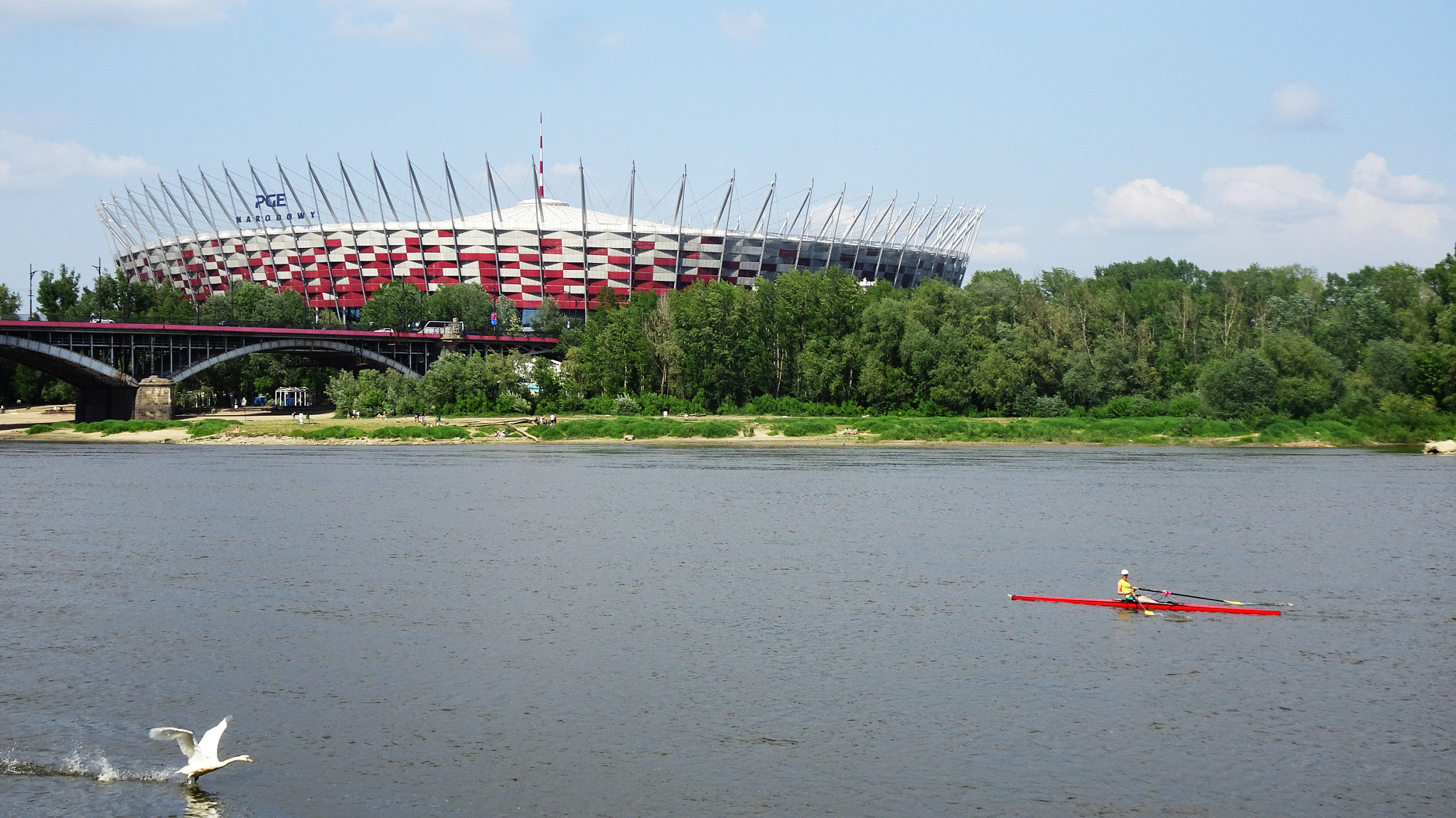 Sony DSC-HX90 sample photo. Vistula river photography