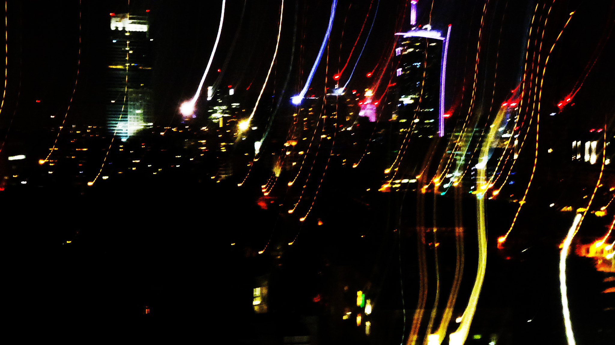 Sony DSC-HX90 sample photo. Nightlights photography