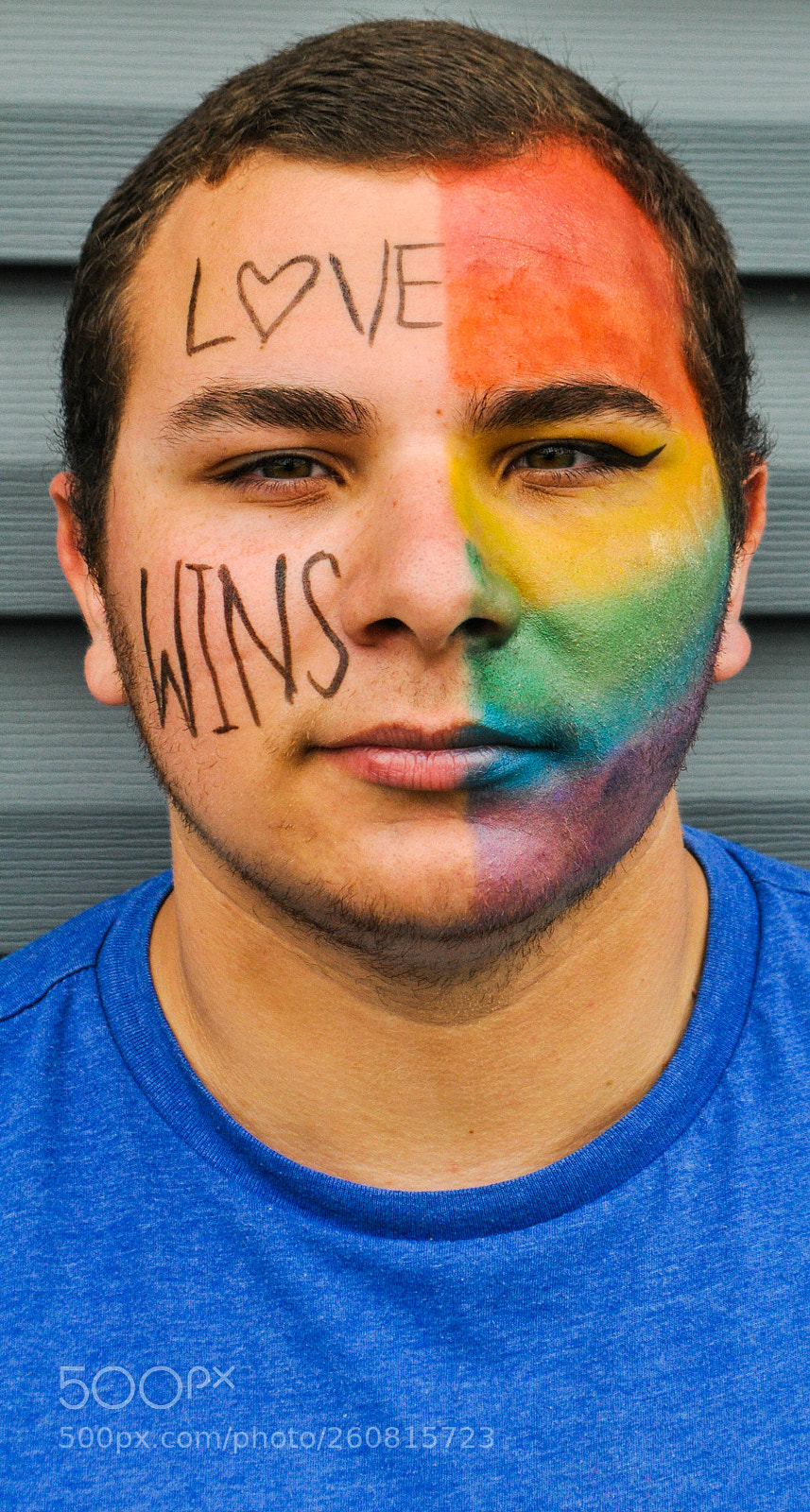 Nikon D5000 sample photo. Love wins photography