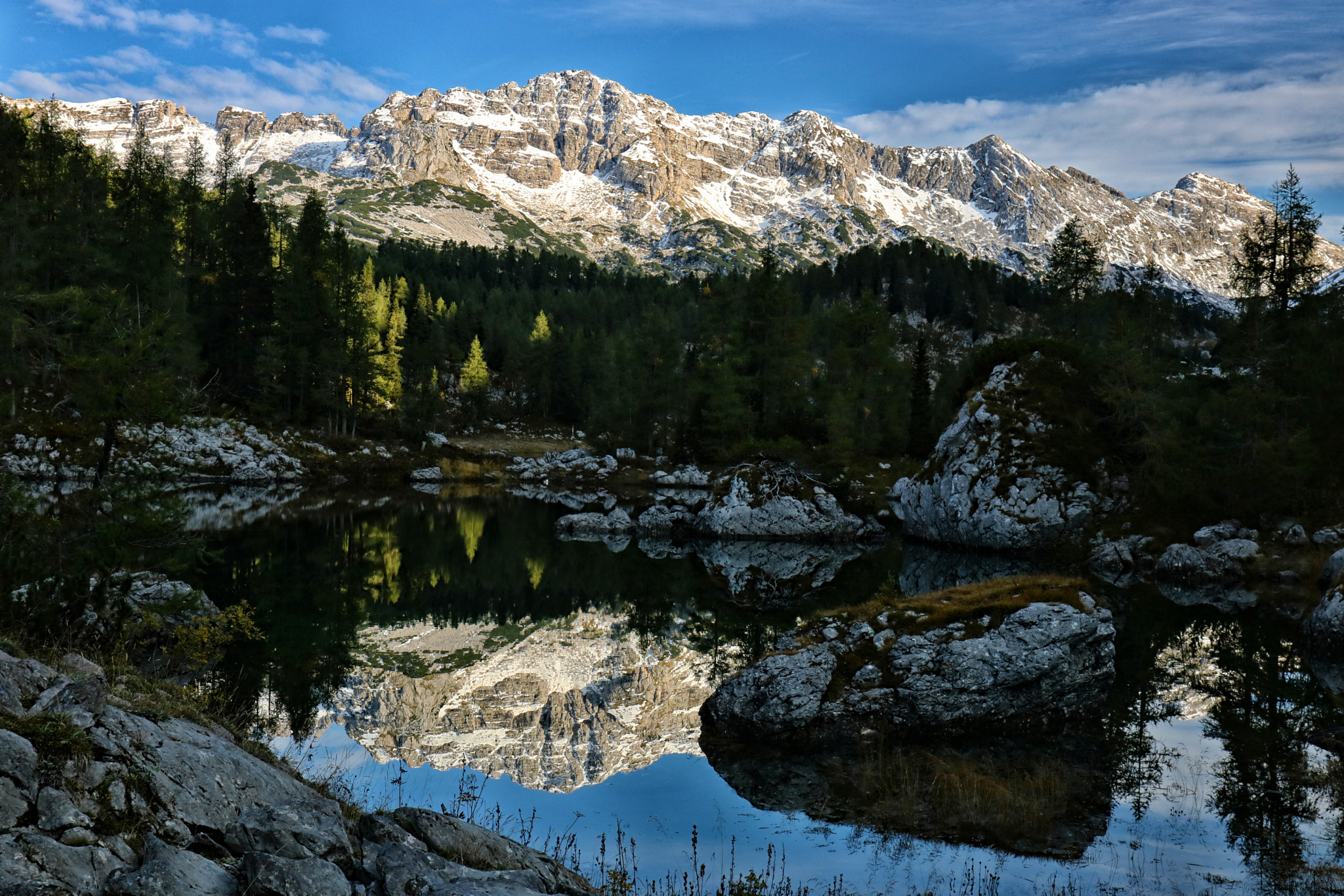 Canon EF-S 17-55mm F2.8 IS USM sample photo. Slovenia, triglav lake photography