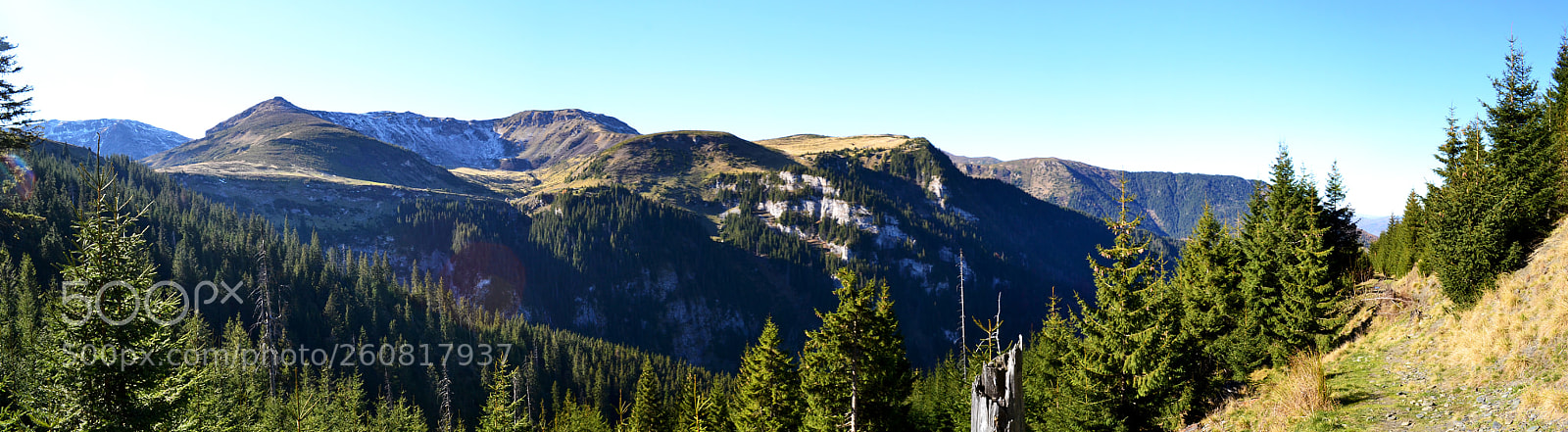 Nikon D3100 sample photo. Beautiful mountains in romania photography