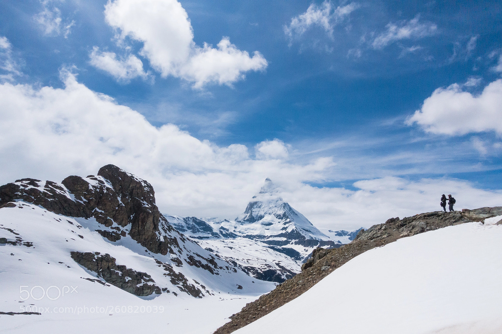 Sony Cyber-shot DSC-RX100 IV sample photo. People hiking adventure matterhorn photography