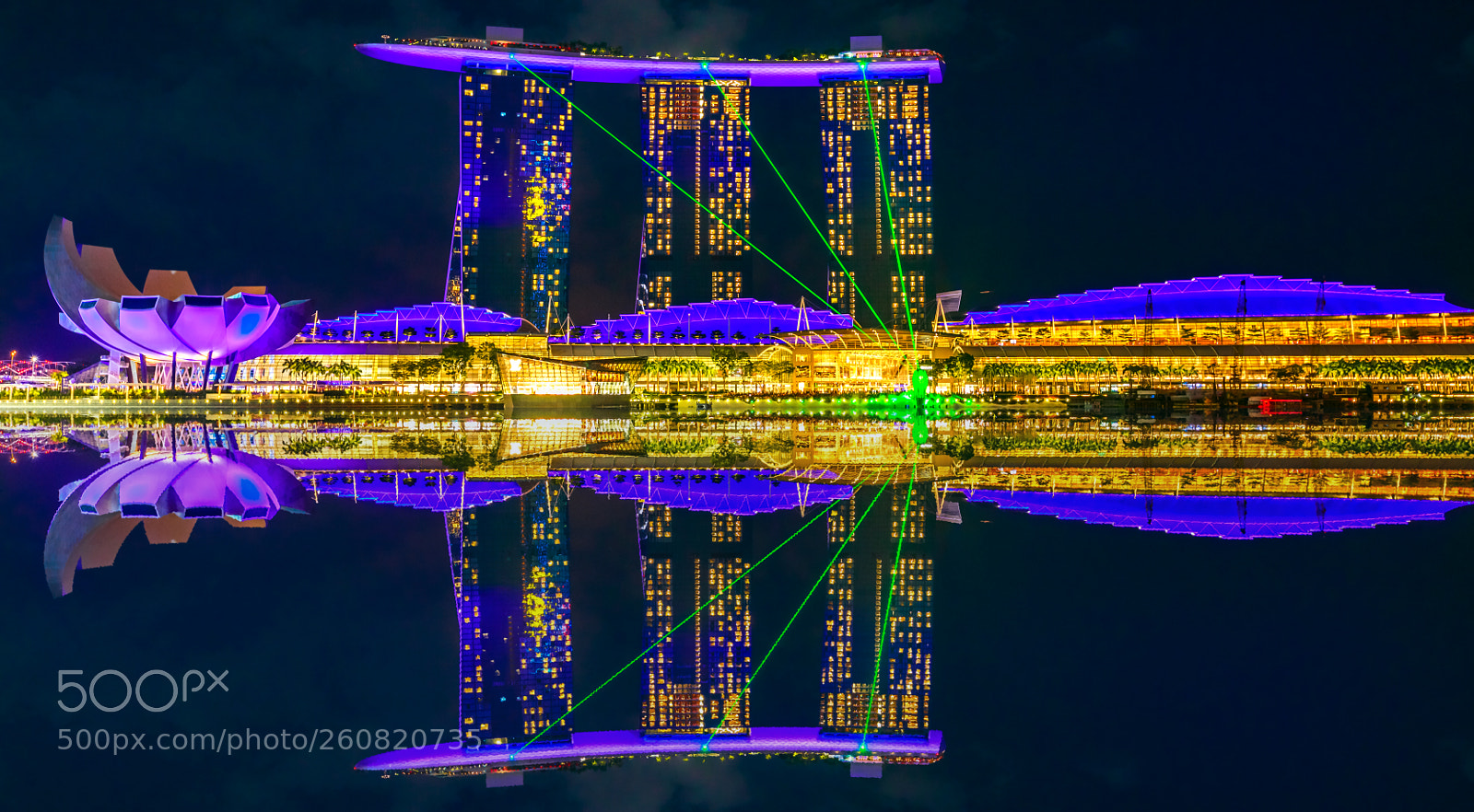 Canon EOS 5D Mark IV sample photo. Singapore skyline reflecting photography