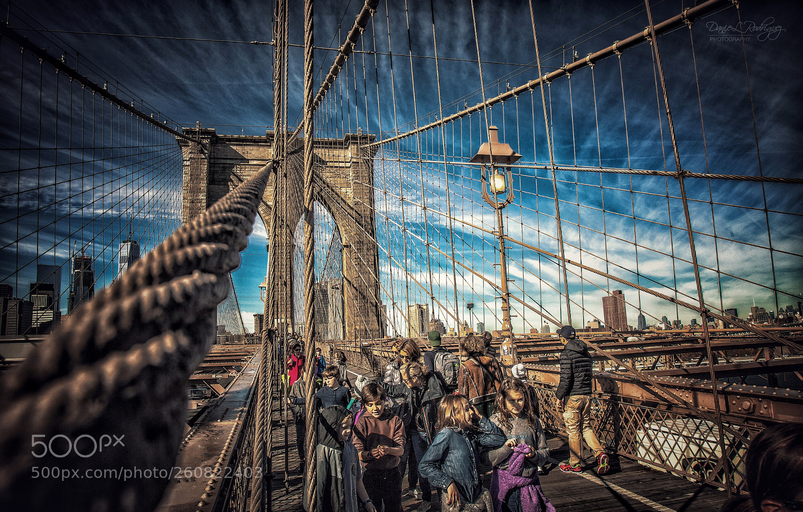 Canon EOS 5D Mark II sample photo. Brooklyn bridge photography