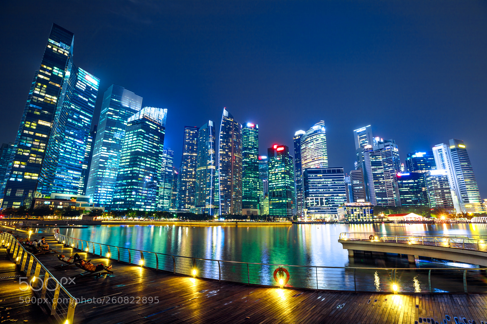 Canon EOS 5D Mark IV sample photo. Marina bay waterfront promenade photography