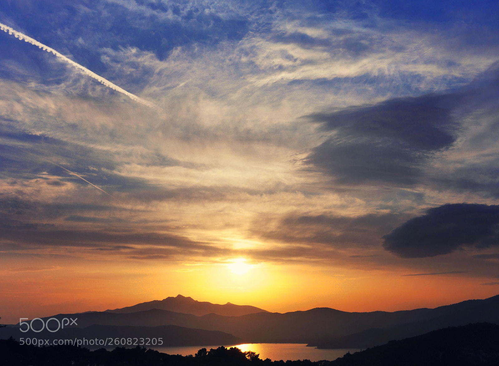 Panasonic Lumix DMC-GX7 sample photo. Sunset at elba photography