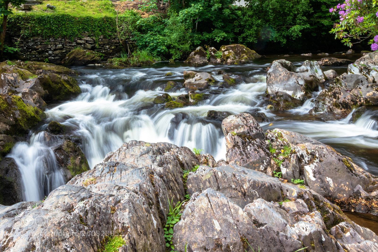 Canon EOS 77D (EOS 9000D / EOS 770D) sample photo. Betws-y-coed waterfall photography
