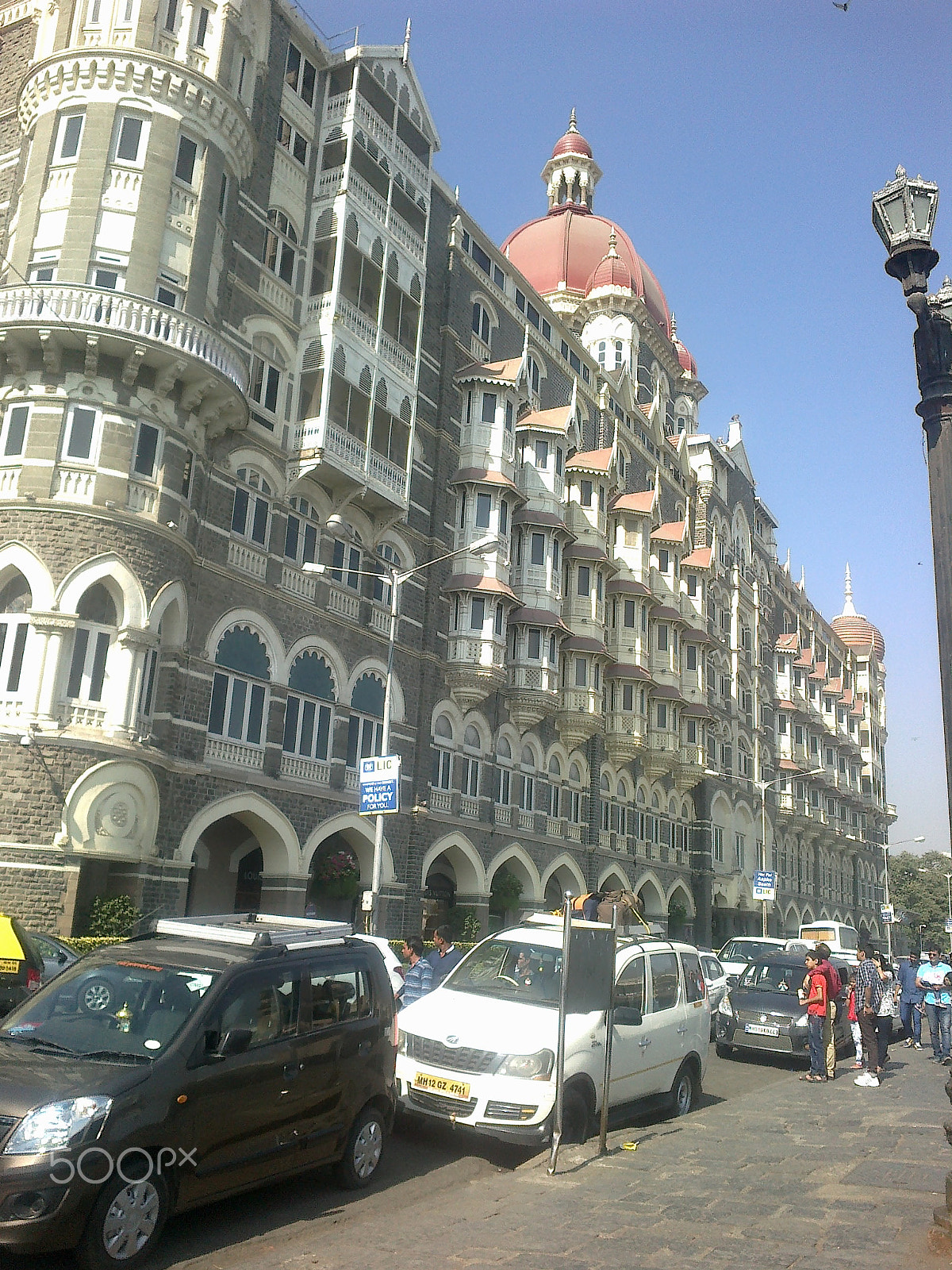 Nokia 500 sample photo. Taj hotel,mumbai(bombay) photography