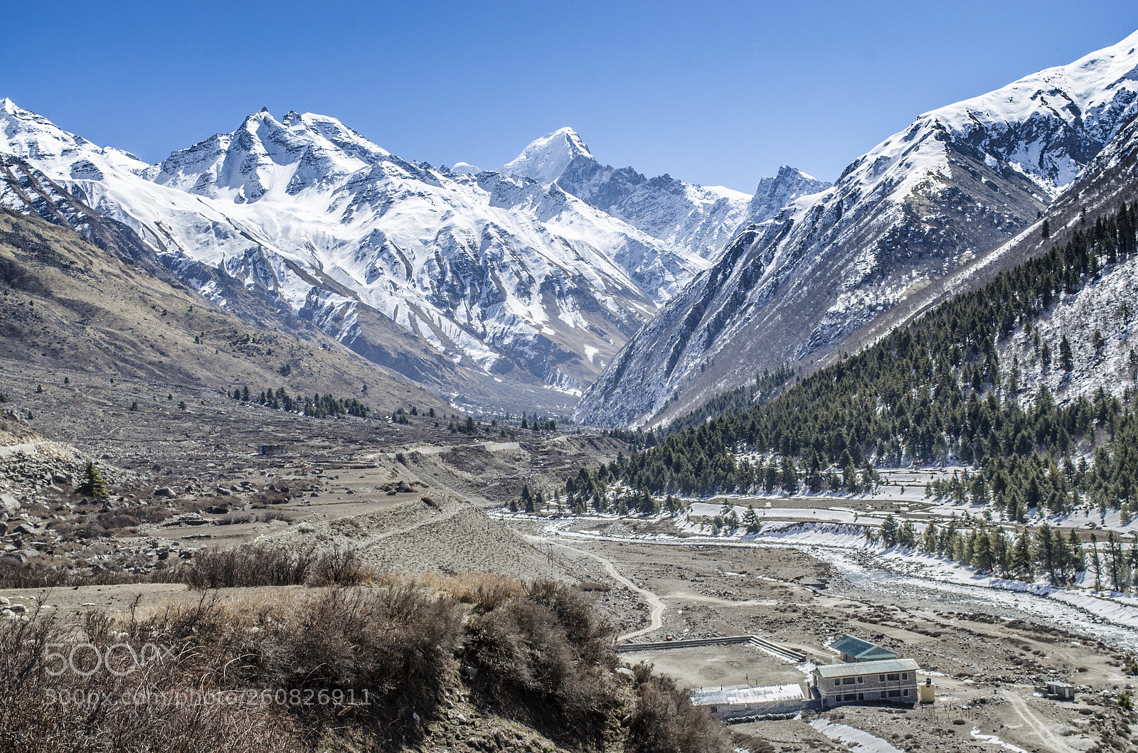 Nikon D7000 sample photo. Chitkul view photography