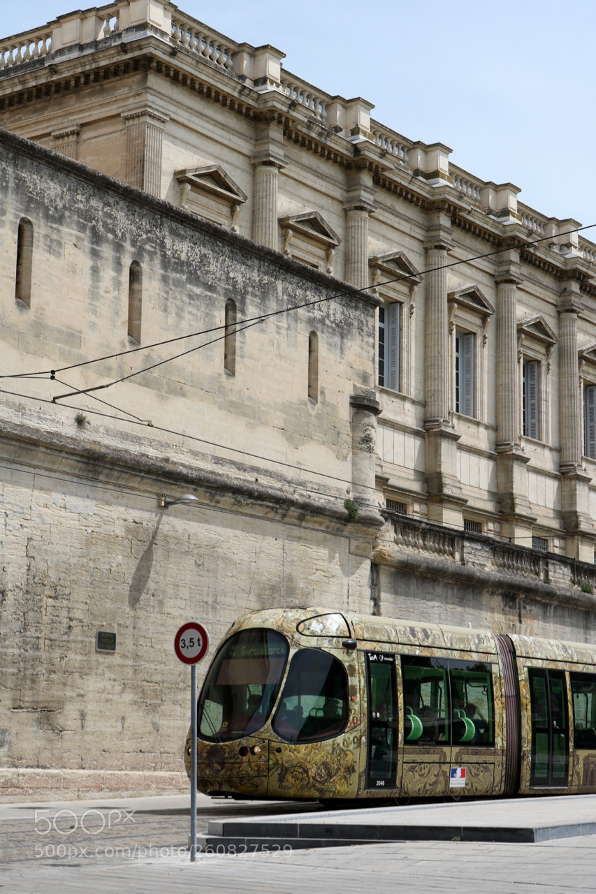 Canon EOS 750D (EOS Rebel T6i / EOS Kiss X8i) sample photo. French tram photography