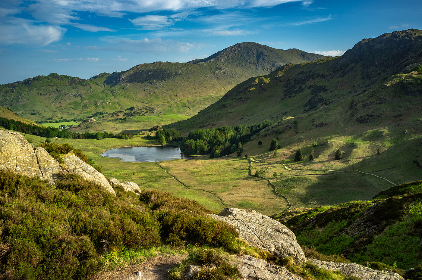 Fujifilm FinePix X100 sample photo. Over the tarn photography