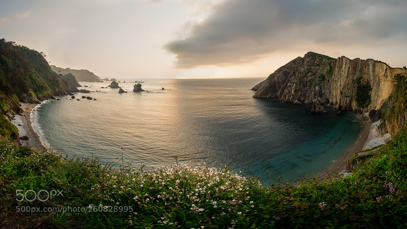 Nikon D850 sample photo. Playa del silencio, spain photography