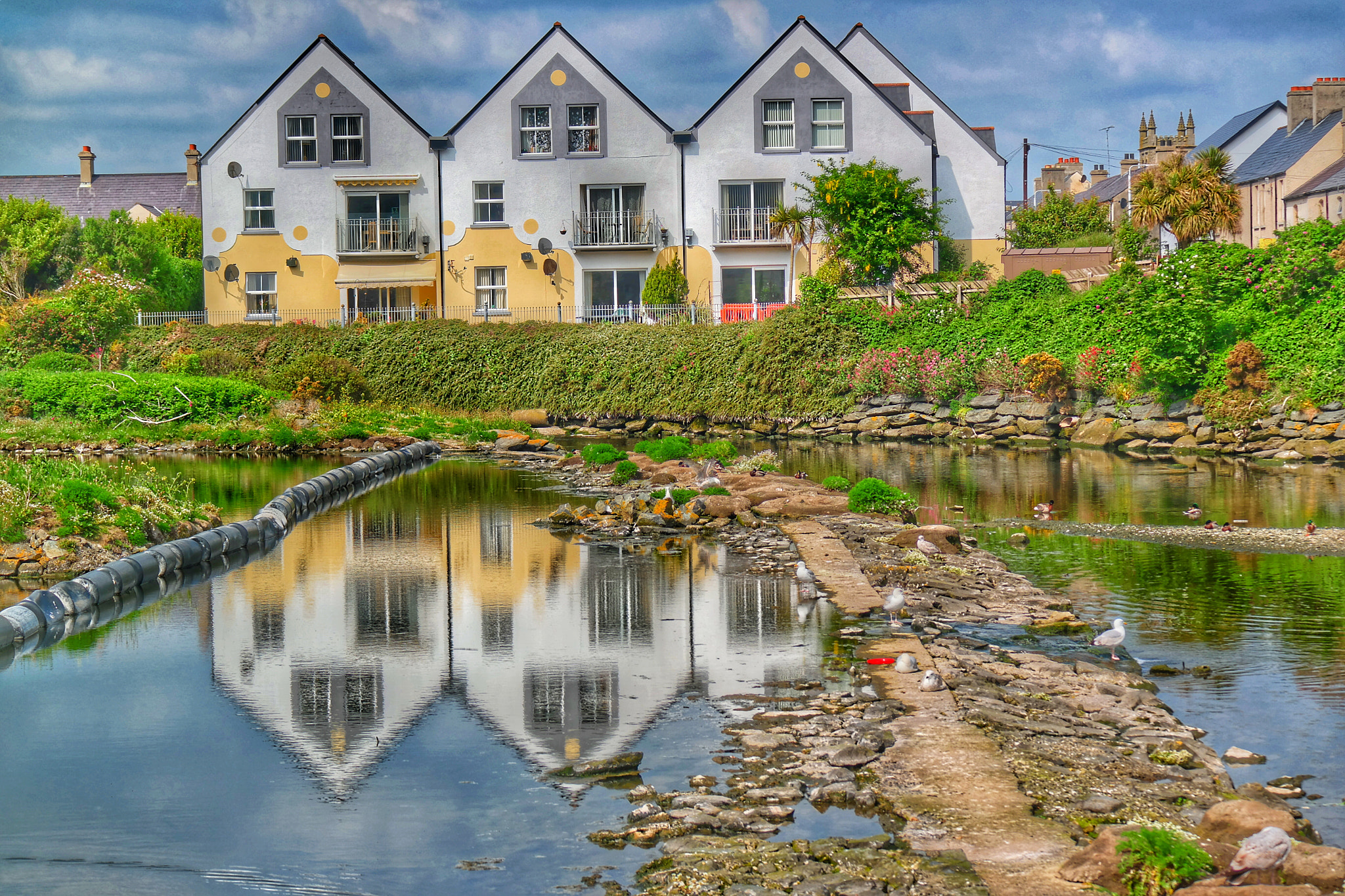 Samsung NX30 sample photo. Still water reflections photography