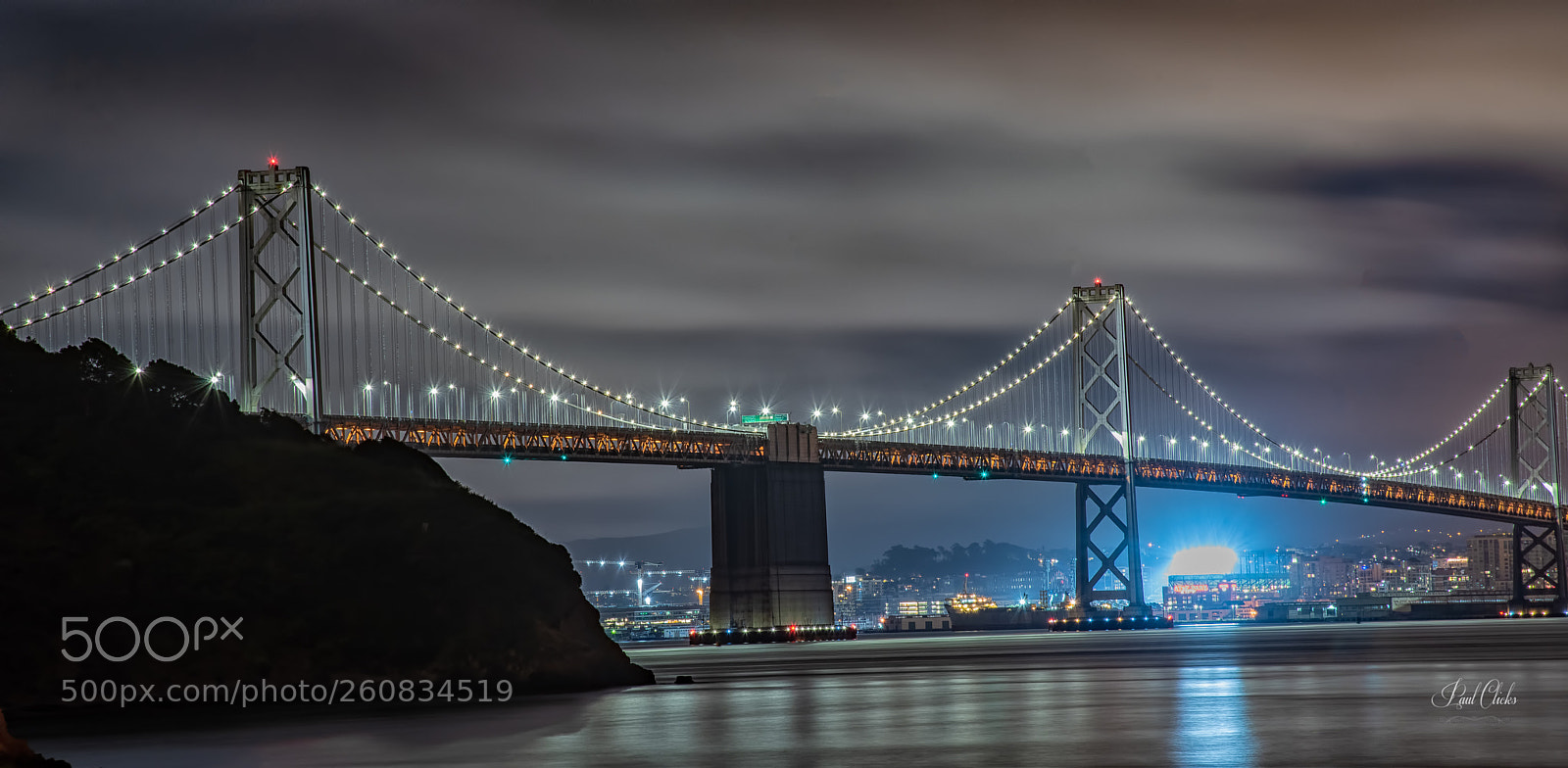 Nikon D810 sample photo. Bay bridge at night photography