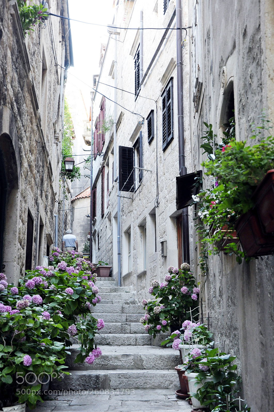 Nikon D90 sample photo. Street in dubrovnik photography