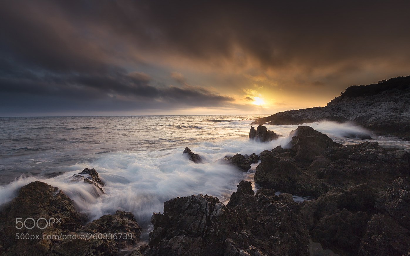 Canon EOS 6D Mark II sample photo. Sunset on the rocks #2 photography