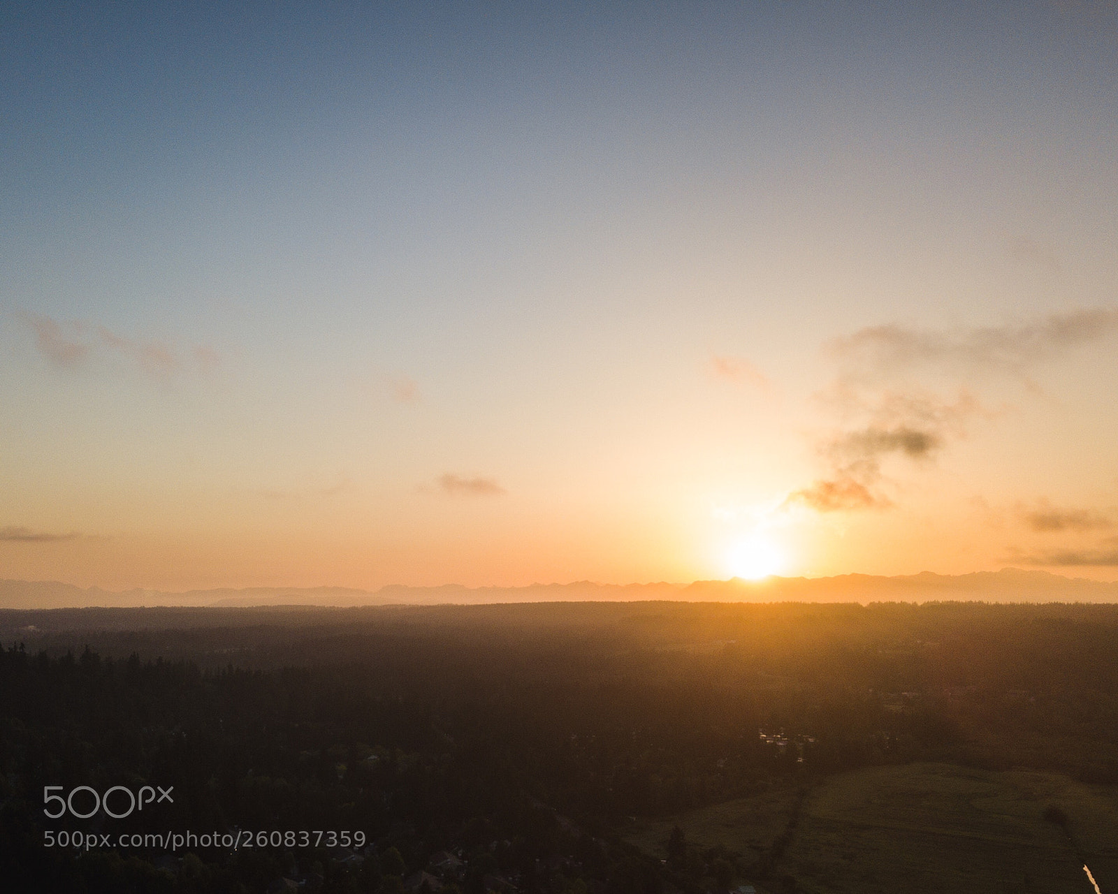 DJI FC220 sample photo. Redmond sunrise photography