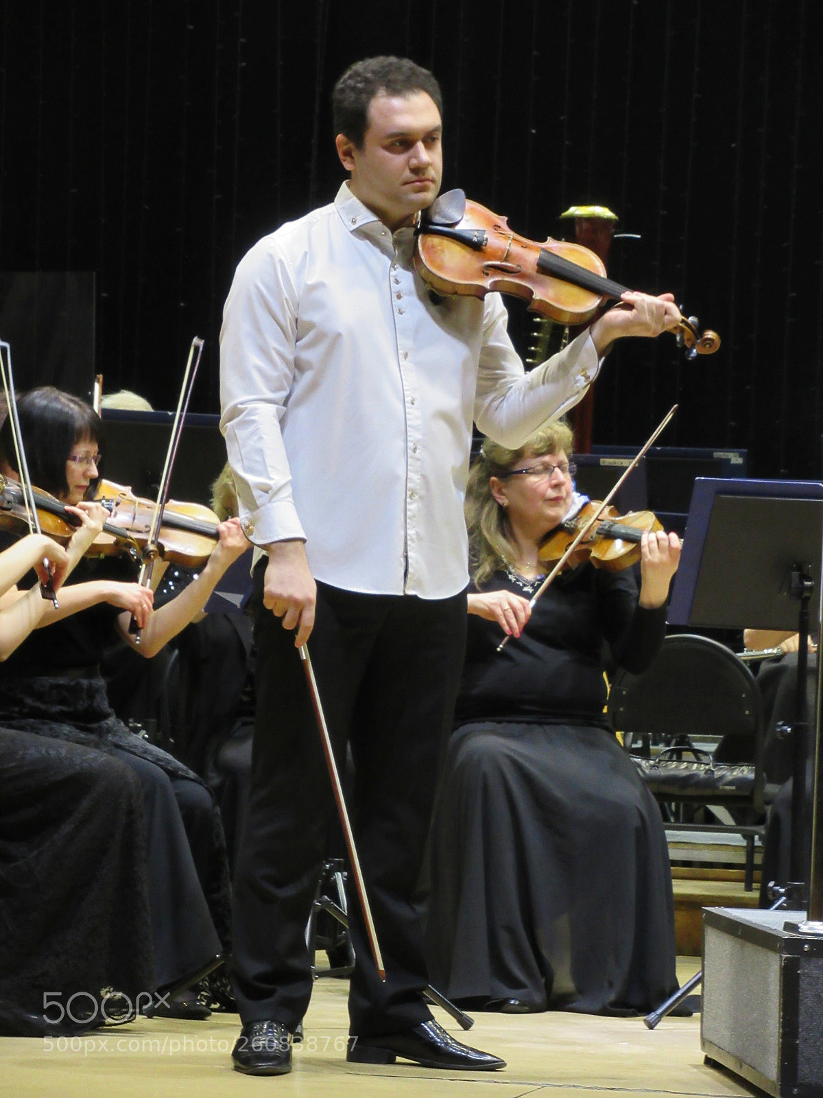 Canon PowerShot SX620 HS sample photo. The violinist photography