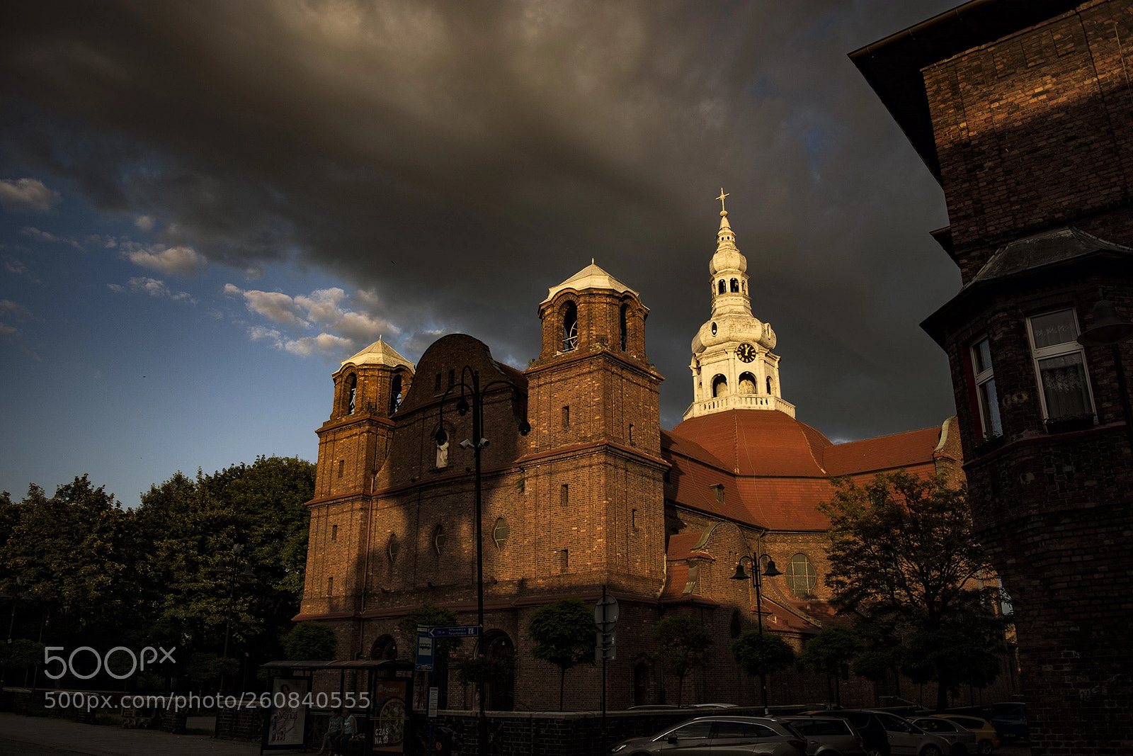 Nikon D5200 sample photo. Cloud above the church photography