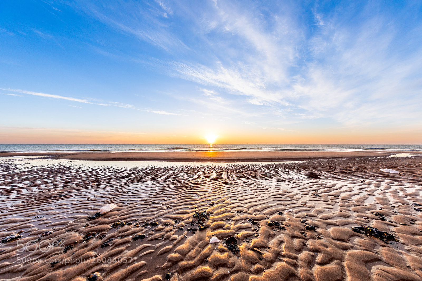 Canon EOS 5D Mark IV sample photo. Sunrise over joss bay photography