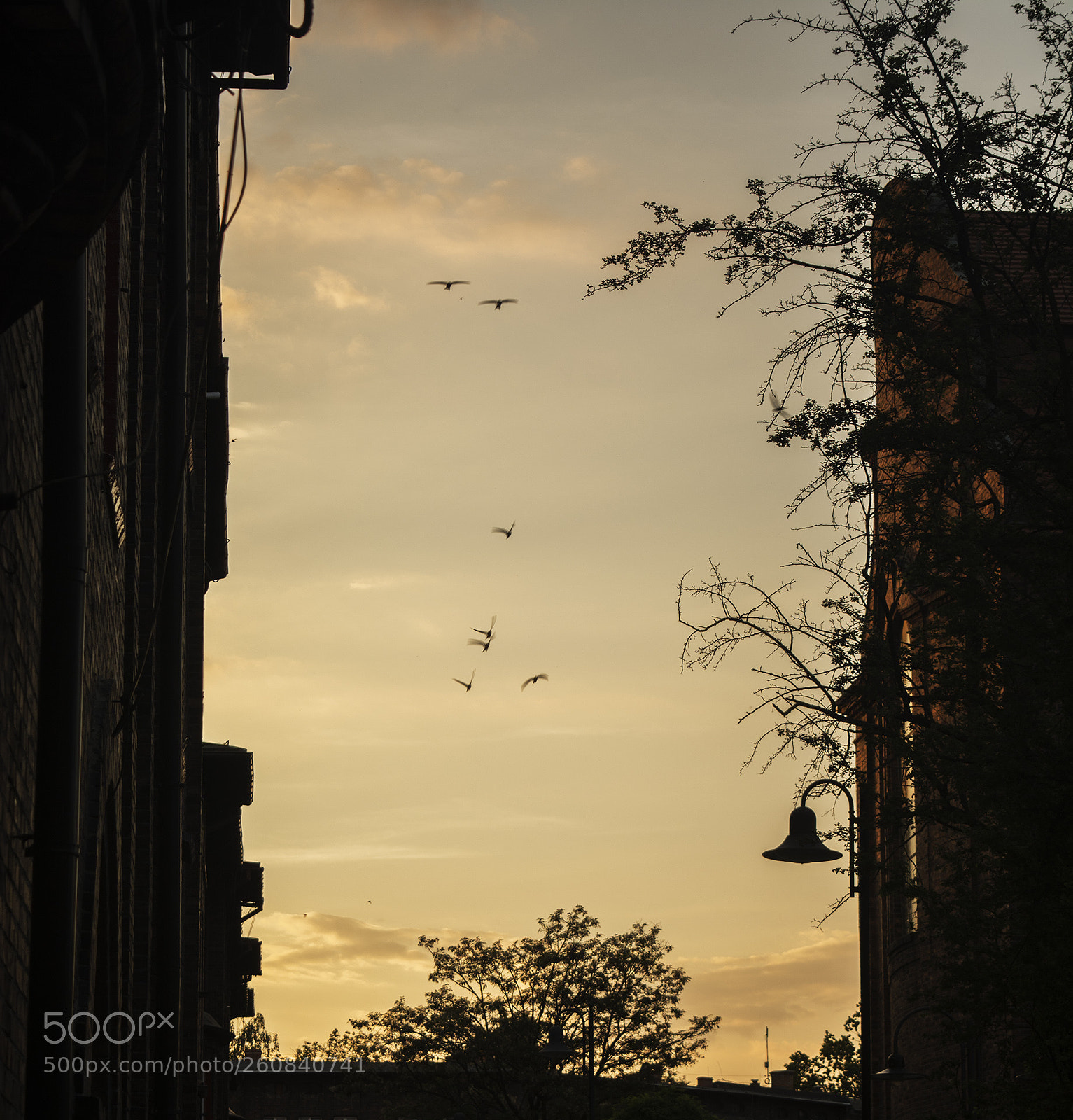 Nikon D5200 sample photo. Nikiszowiec sunset photography