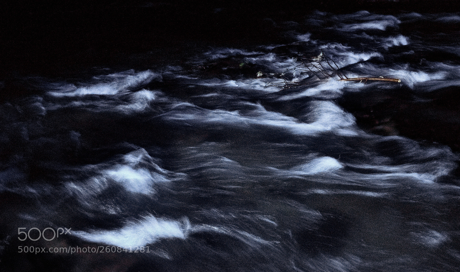 Fujifilm X100S sample photo. Twig in the flow photography