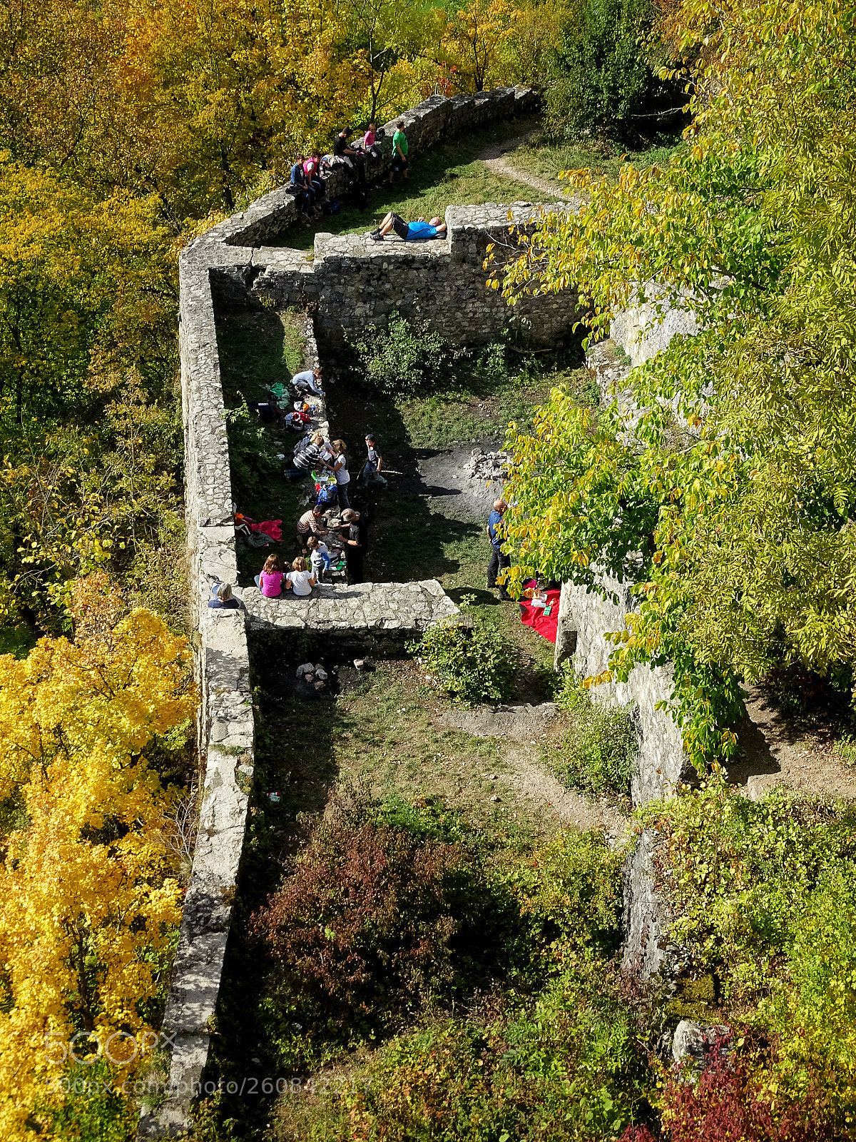 Sony Cyber-shot DSC-HX400V sample photo. Castle ruin photography