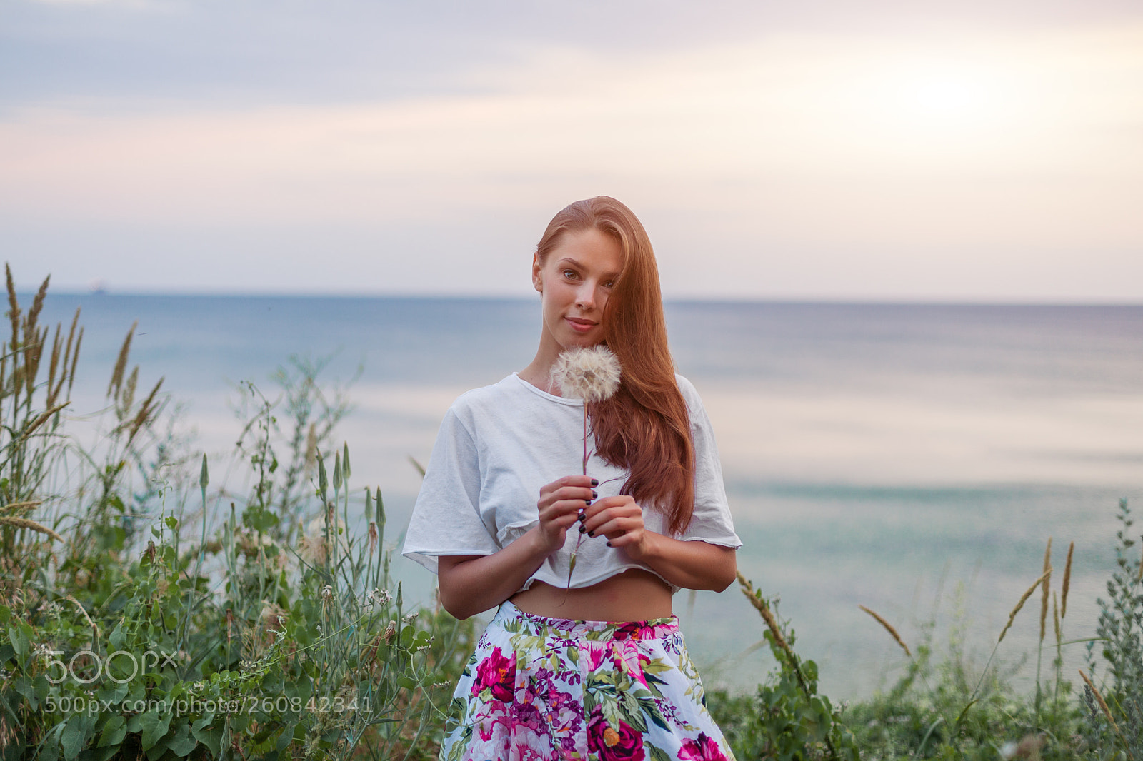 Canon EOS 5D Mark II sample photo. Happy beautiful woman blowing photography