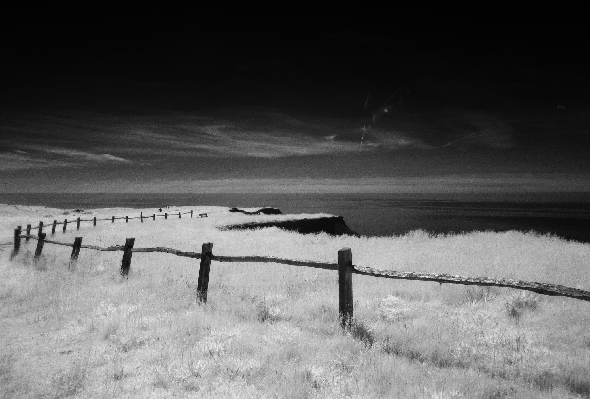 Canon PowerShot SX210 IS sample photo. Cuckmere haven photography