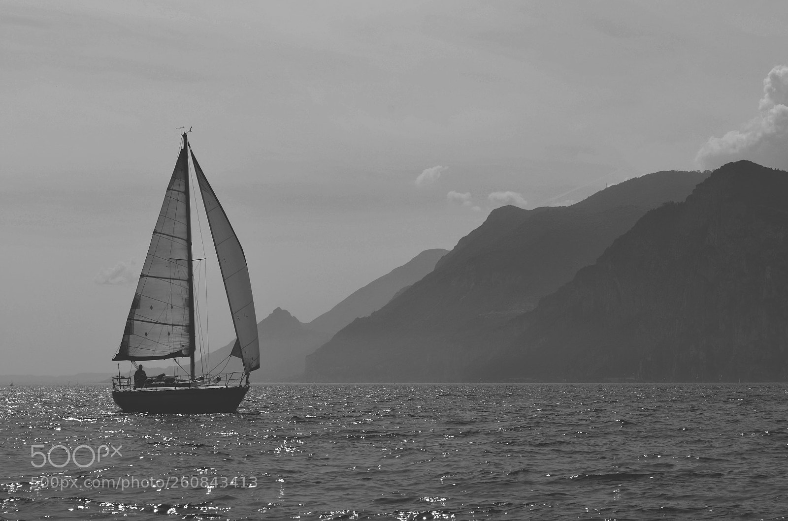 Nikon D5100 sample photo. Sailing on garda photography