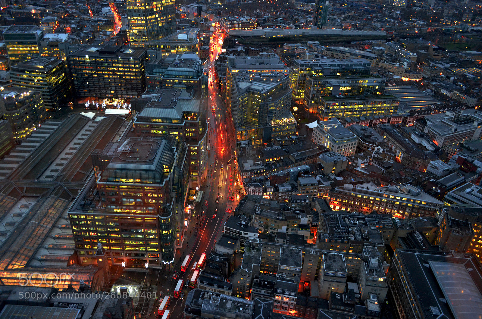 Nikon D5100 sample photo. Sunrise from heron tower photography