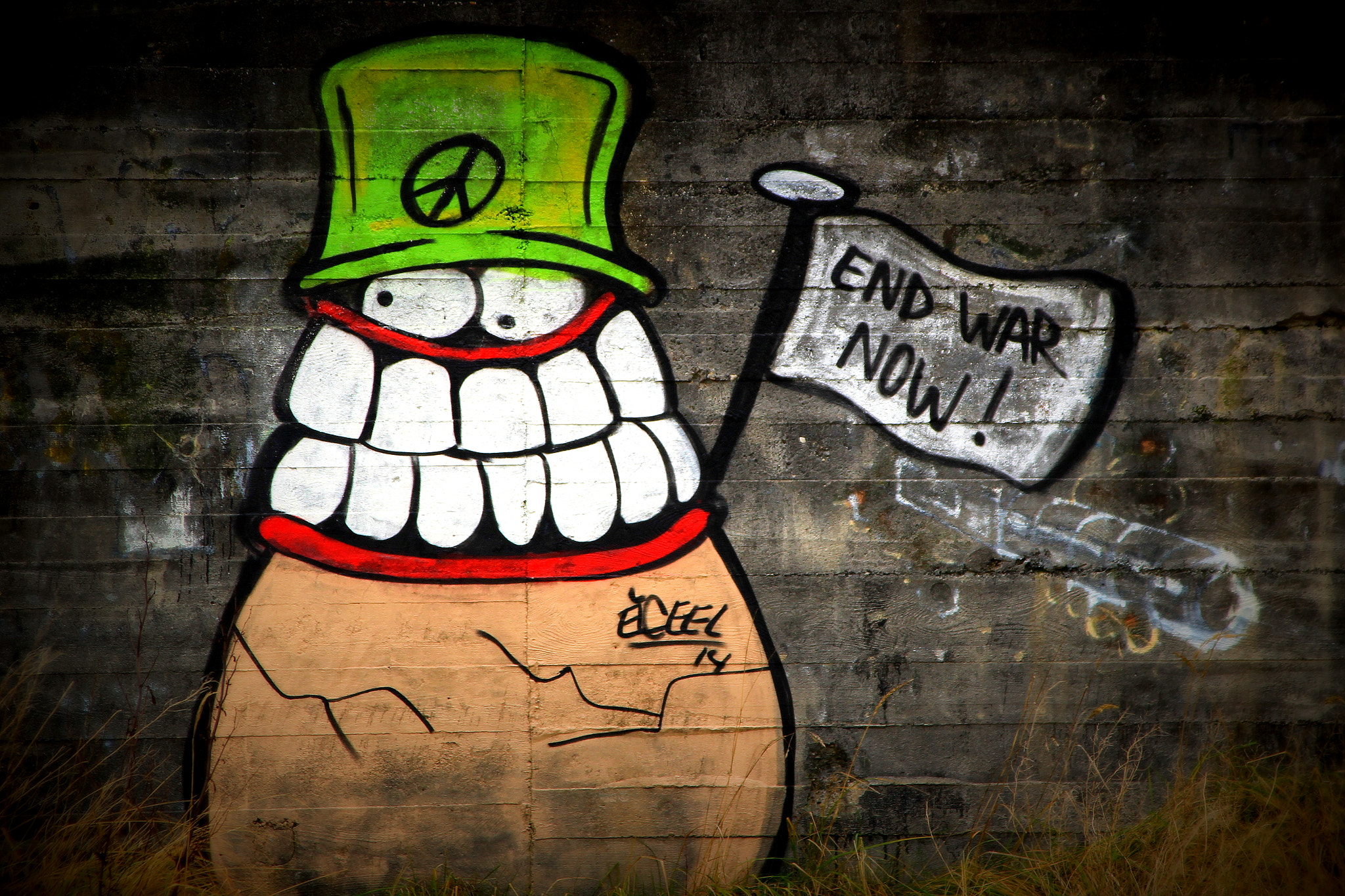 Canon TS-E 90mm F2.8 Tilt-Shift sample photo. Grafitti with a message photography