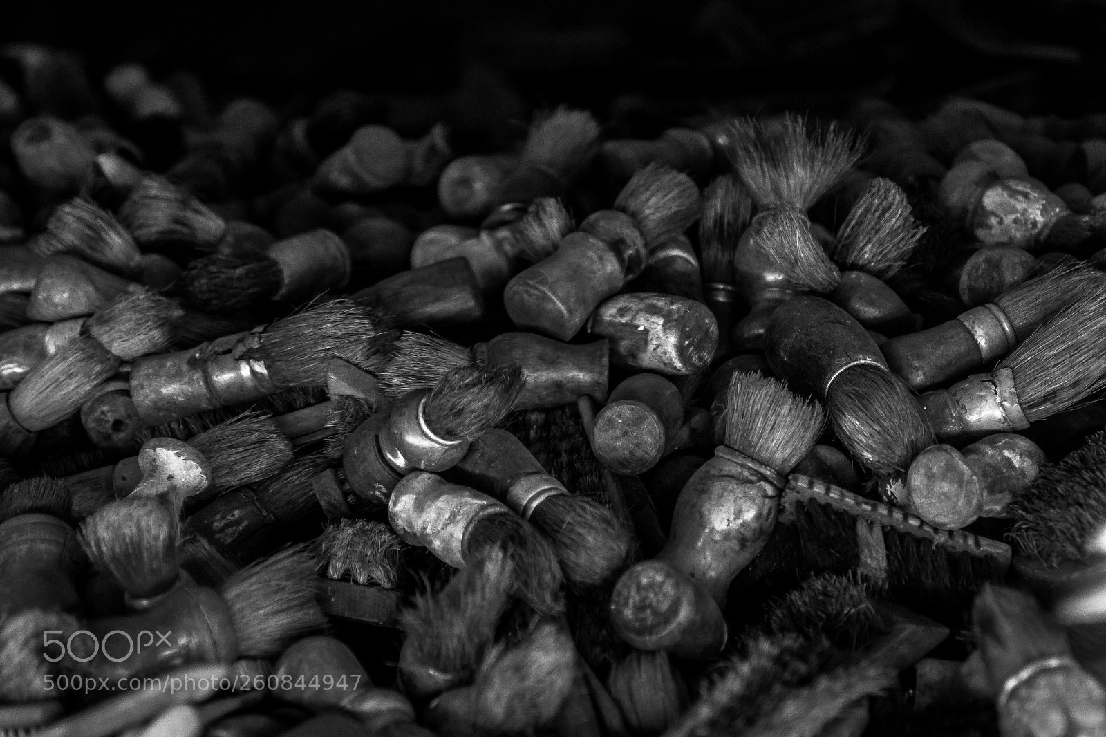Canon EOS 550D (EOS Rebel T2i / EOS Kiss X4) sample photo. Auschwitz brushes photography