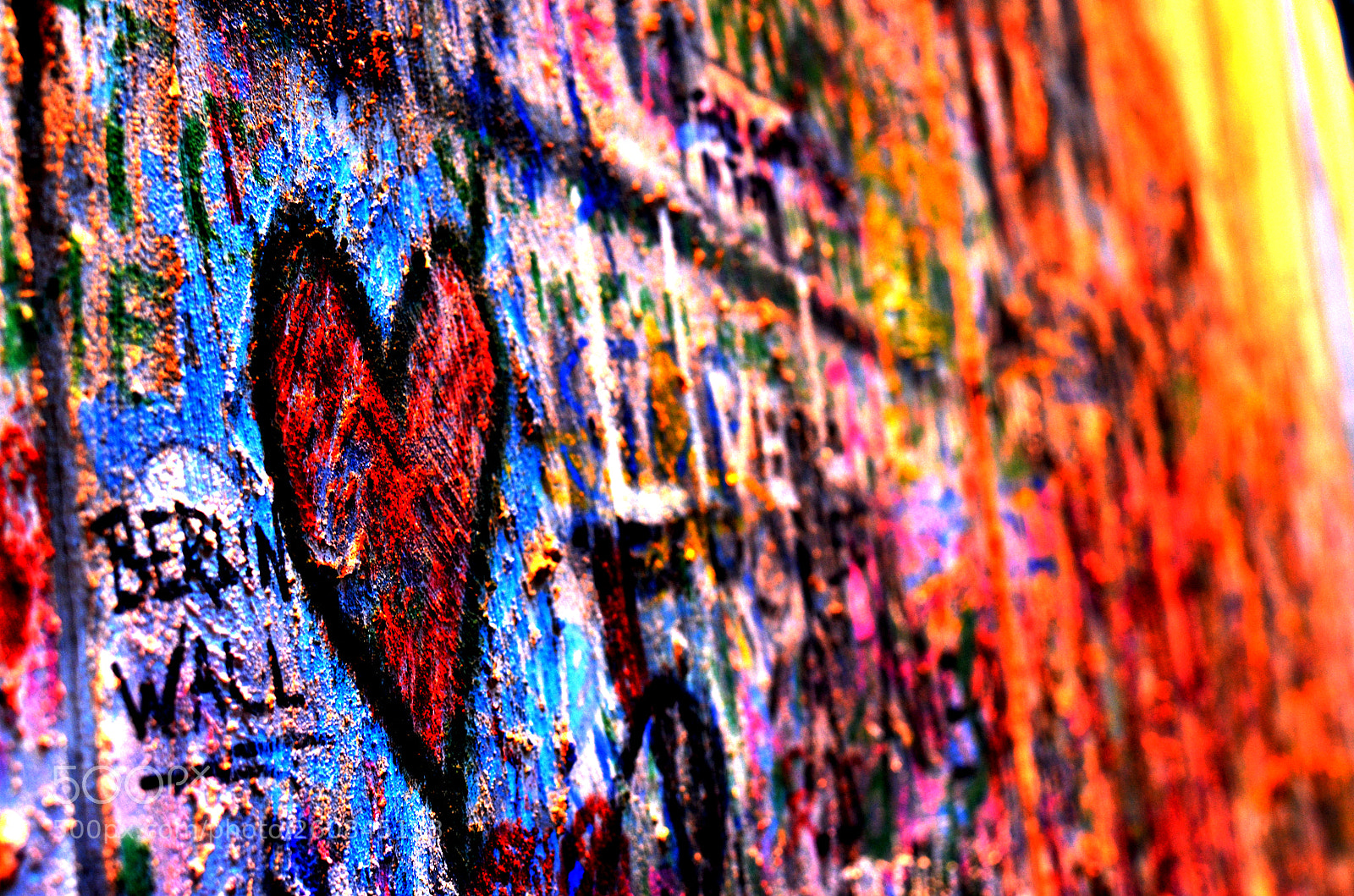 Nikon D5100 sample photo. Graffiti heart photography