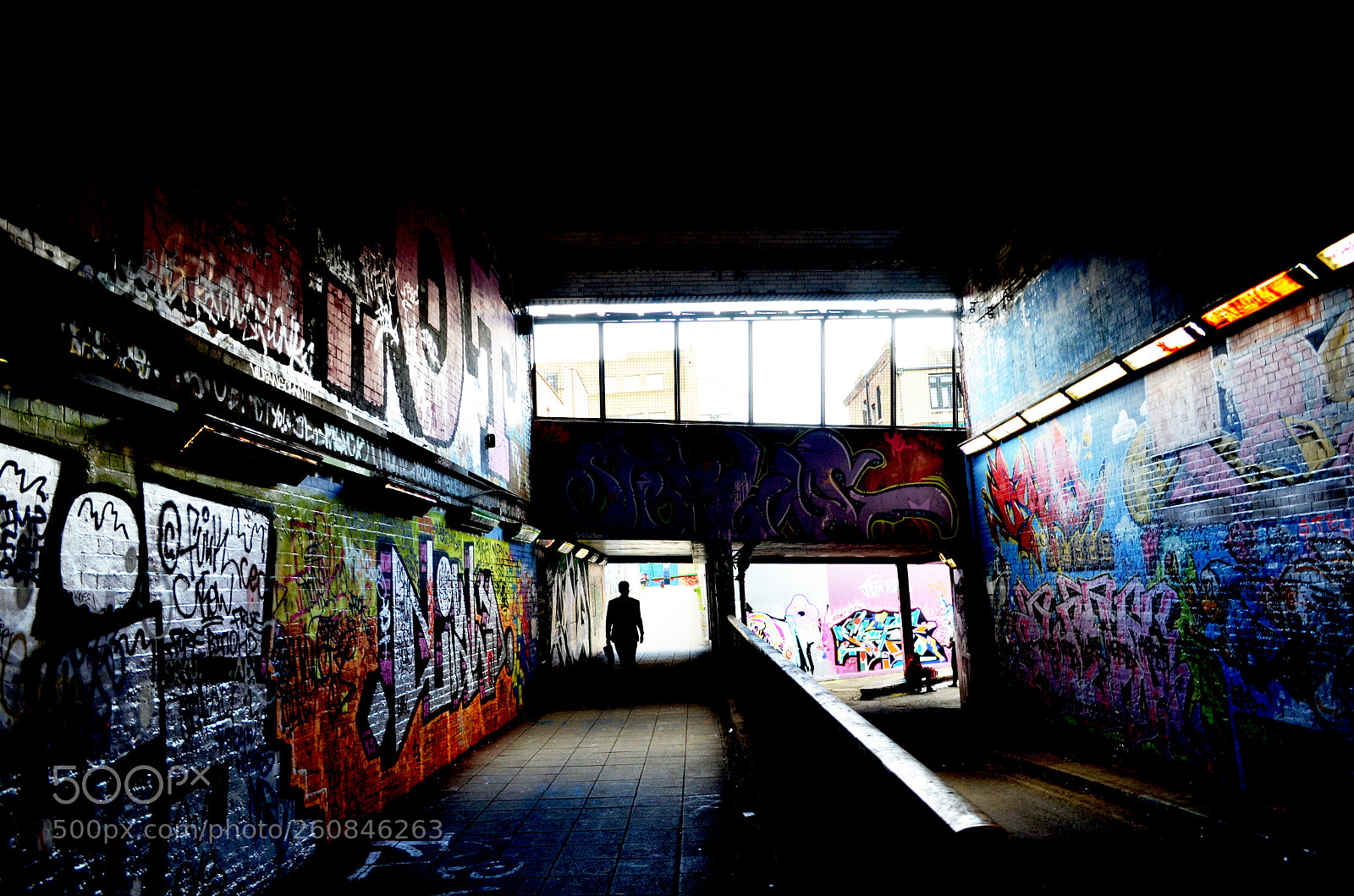 Nikon D5100 sample photo. Man in the shadows photography