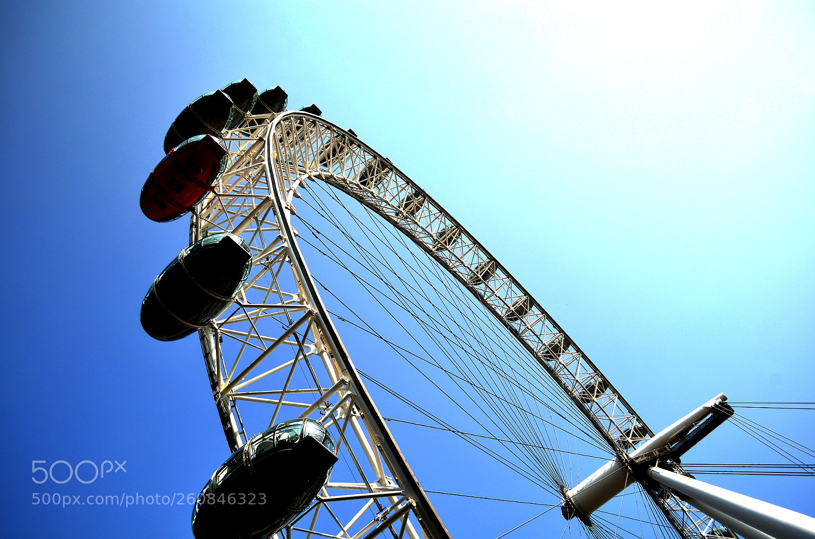 Nikon D5100 sample photo. London sun photography